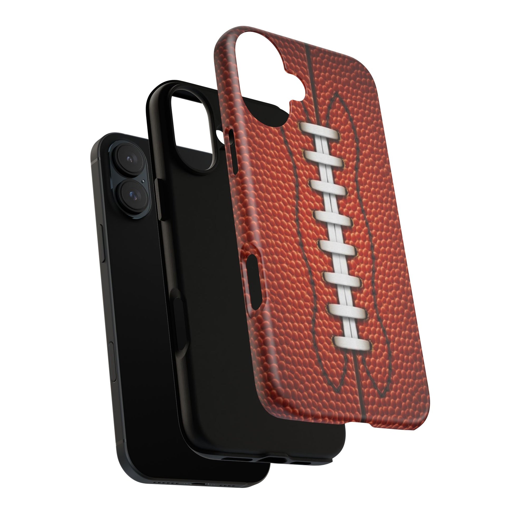 Football Pigskin Print Tough Cases for iPhones, Samsung, and Pixel