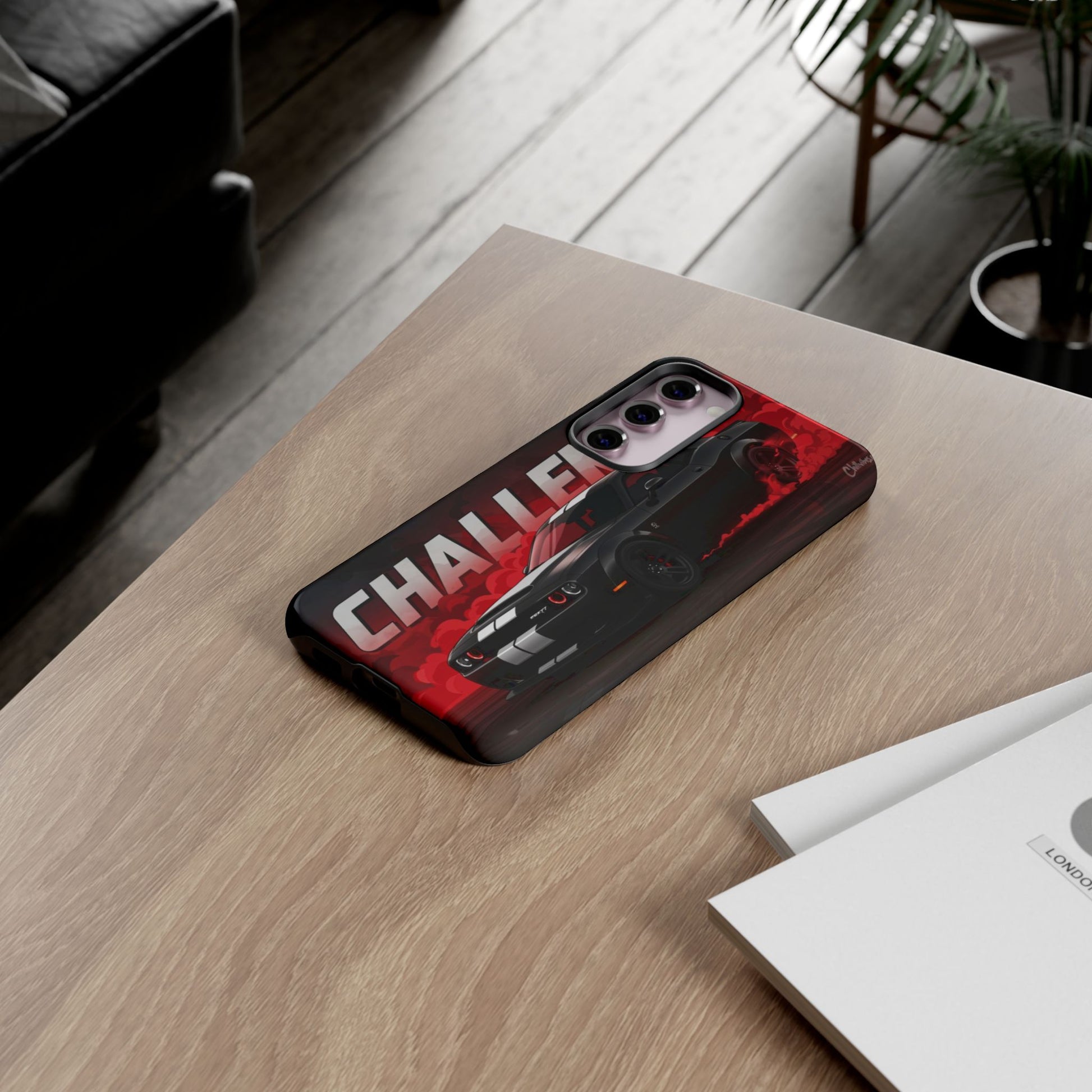 Hellcat Challenger Durable Tough Cases for iPhones, Samsung, and Pixel