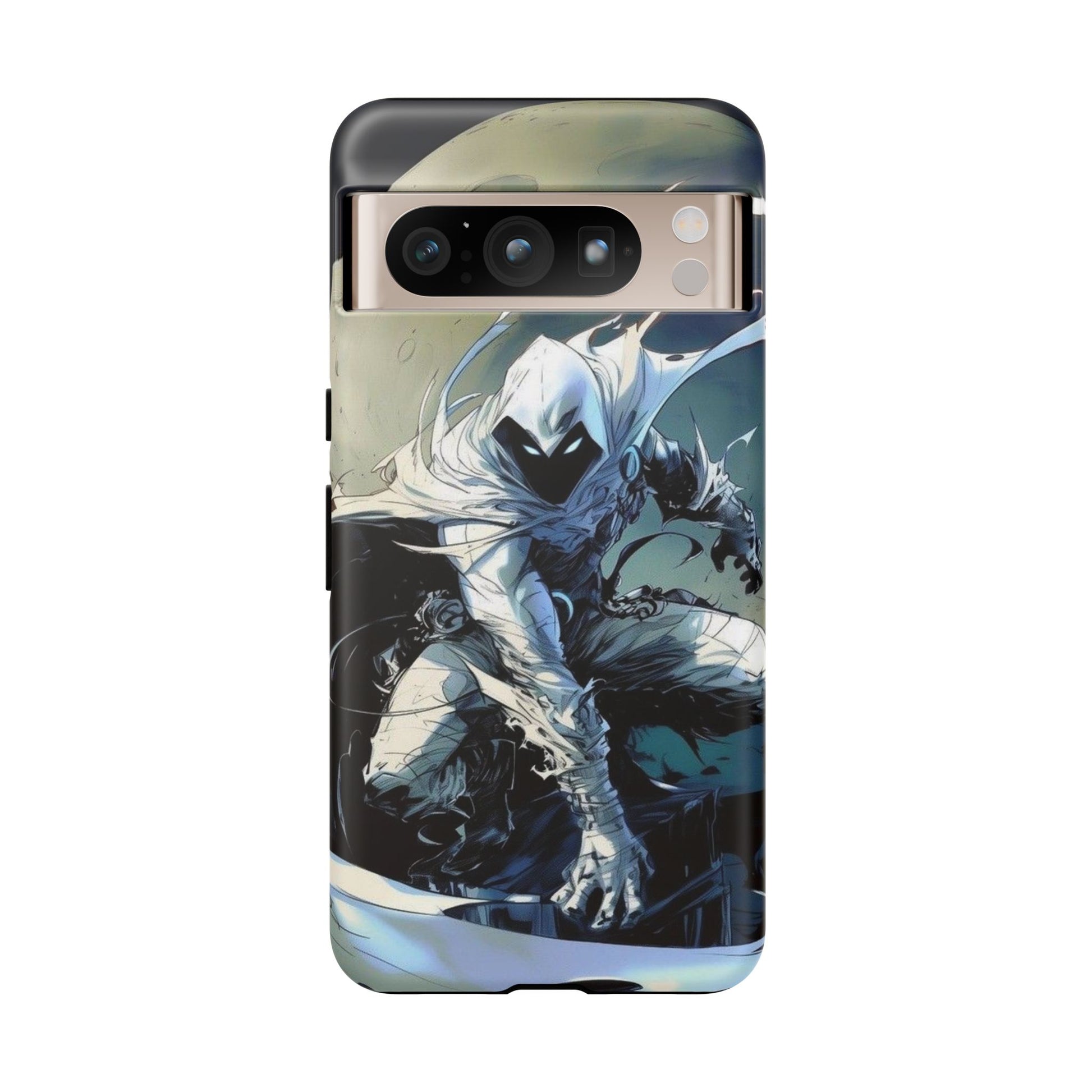 Moon Knight Tough Cases for iPhones, Samsung, and Pixel