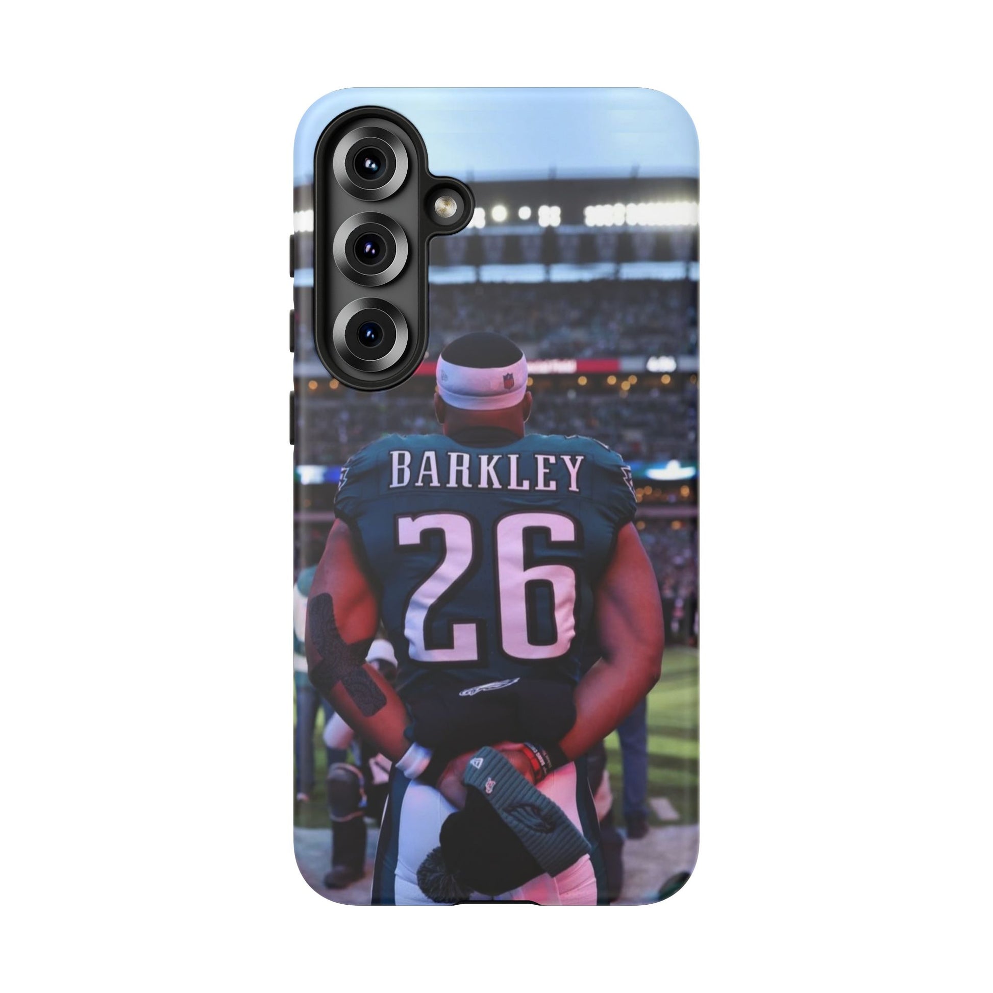 Eagles Football Saquon Barkley Tough Cases for iPhones, Samsung, and Pixel
