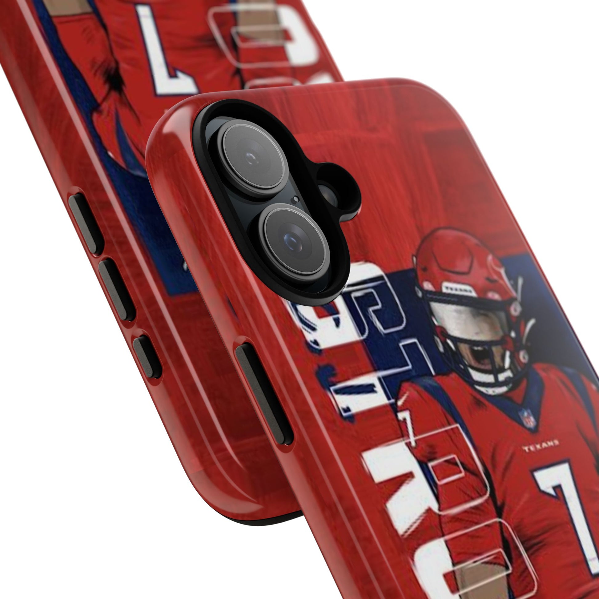 Houston Texans Football CJ Stroud Tough Cases for iPhones, Samsung, and Pixel