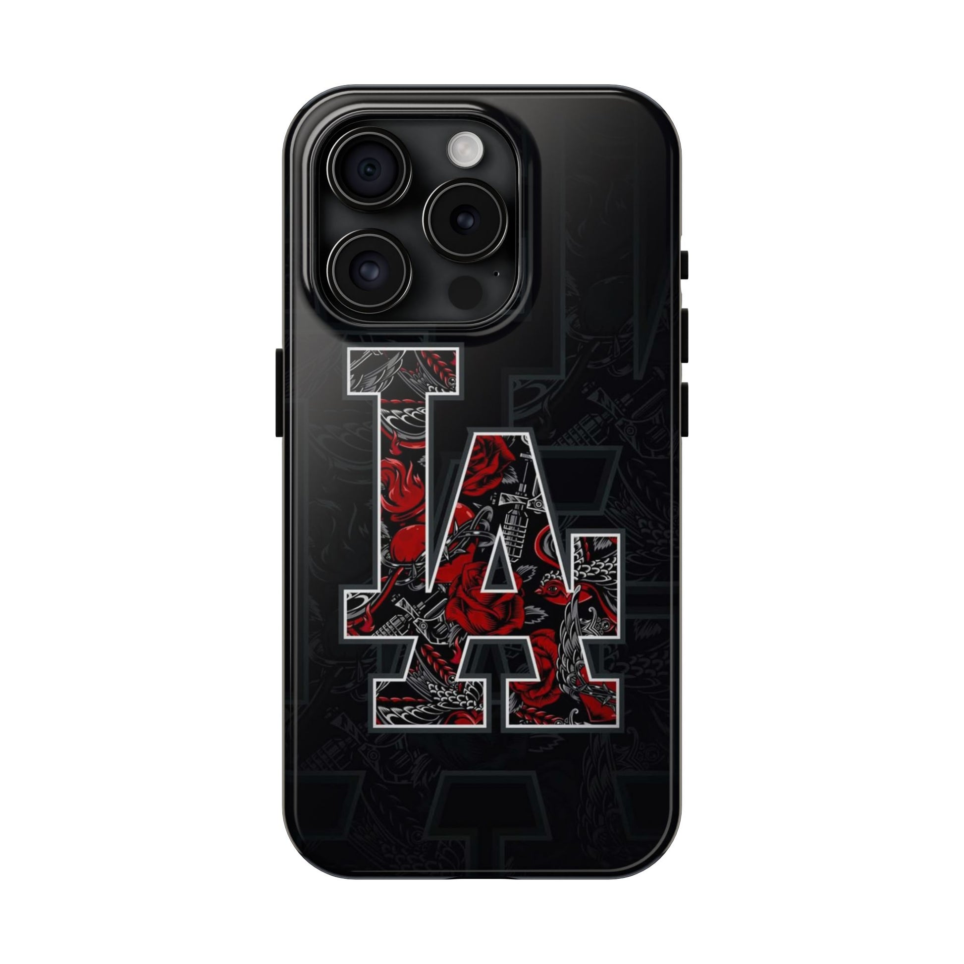 L.A.  Logo Art Inspired 2 Piece Iphone & Samsung Durable Phone Case