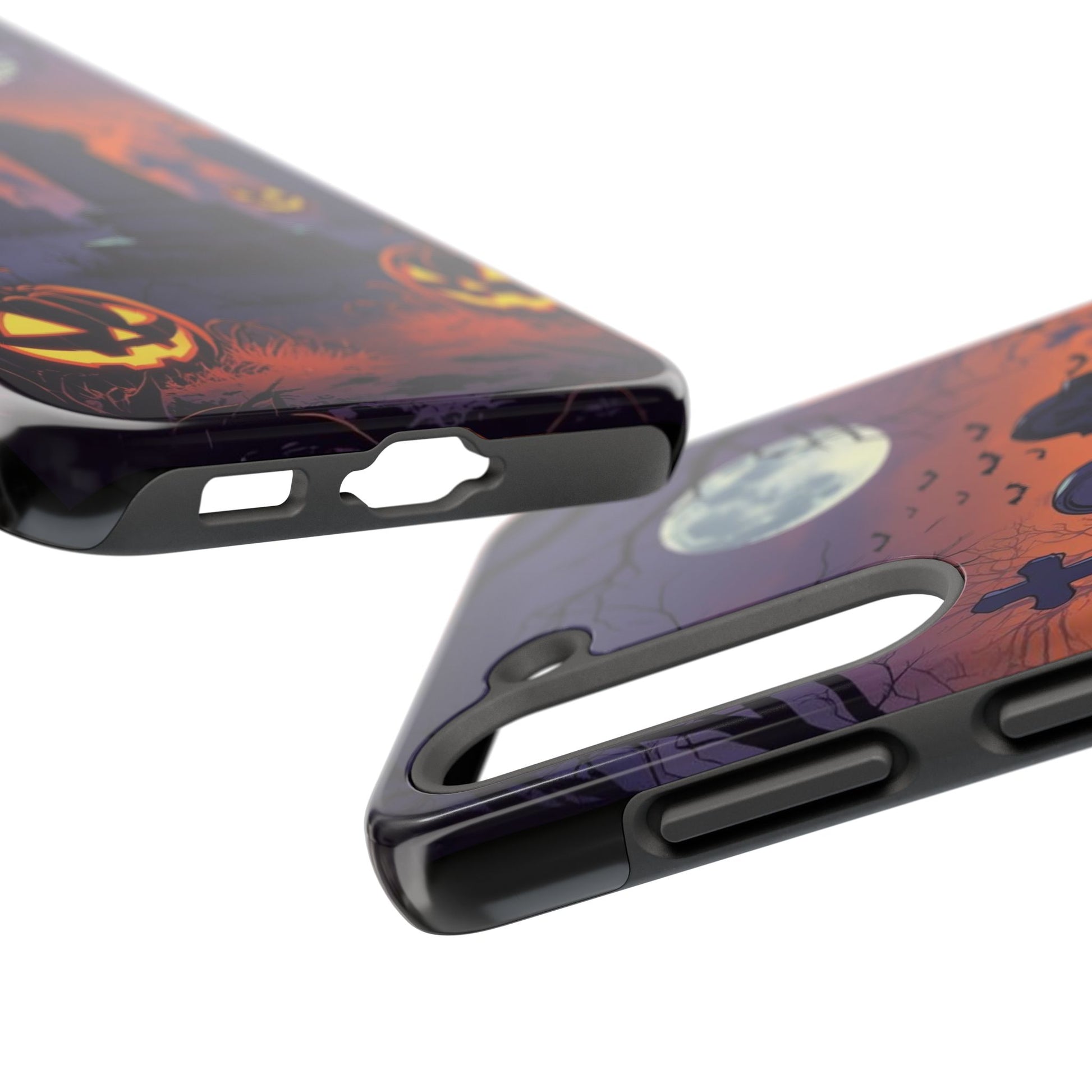Graveyard Halloween Theme Phone Cases for iPhones & Samsung Phones