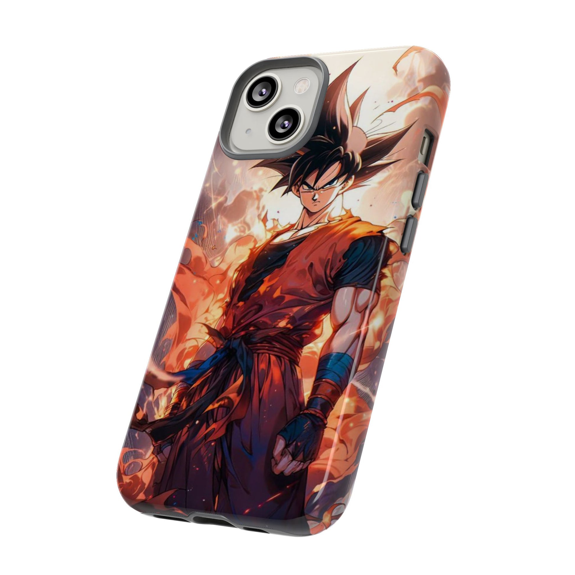 Anime Manga Dragon Ball Z Goku Tough Cases for iPhones, Samsung, and Pixel