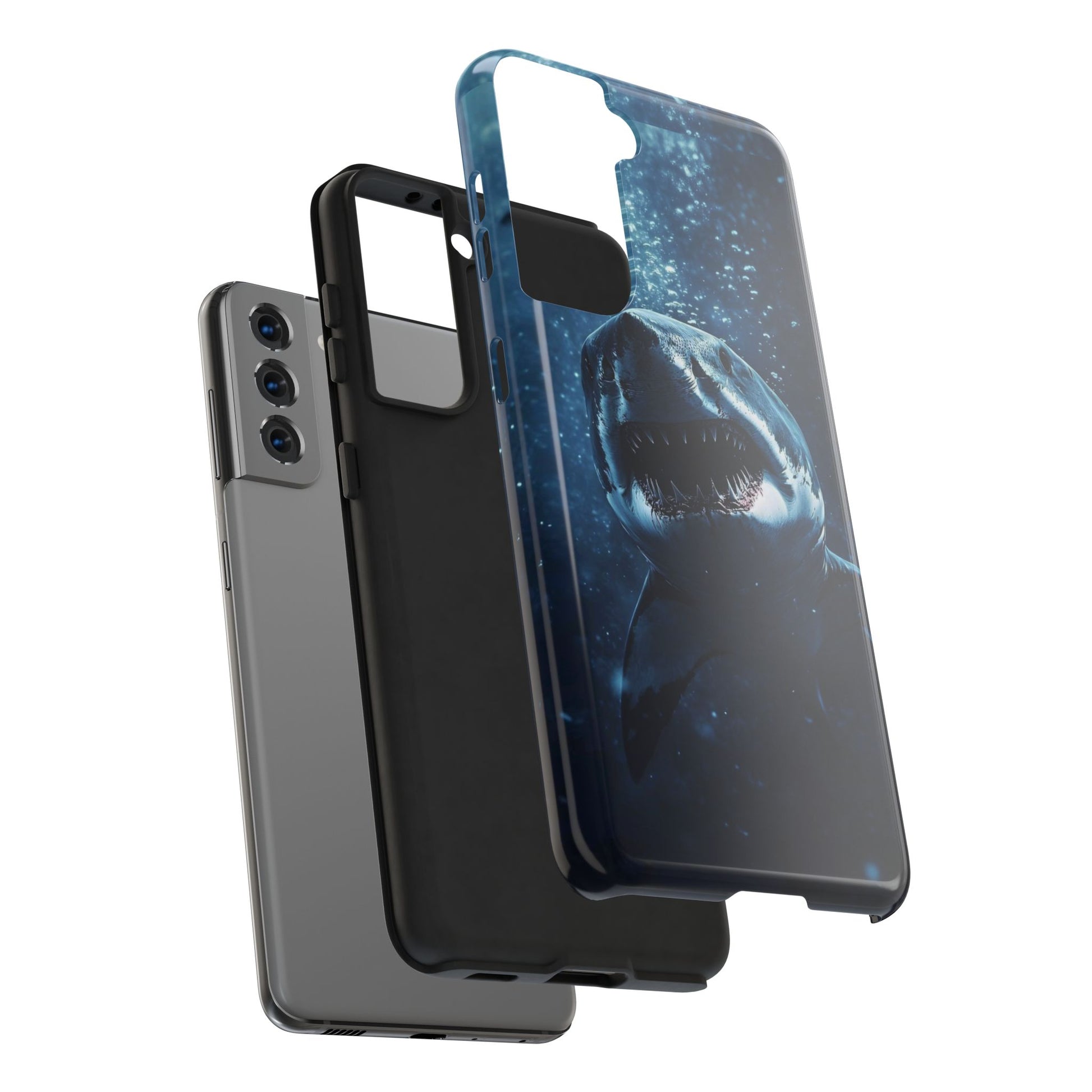 Great White Shark Theme Phone Cases for iPhones & Samsung Phones