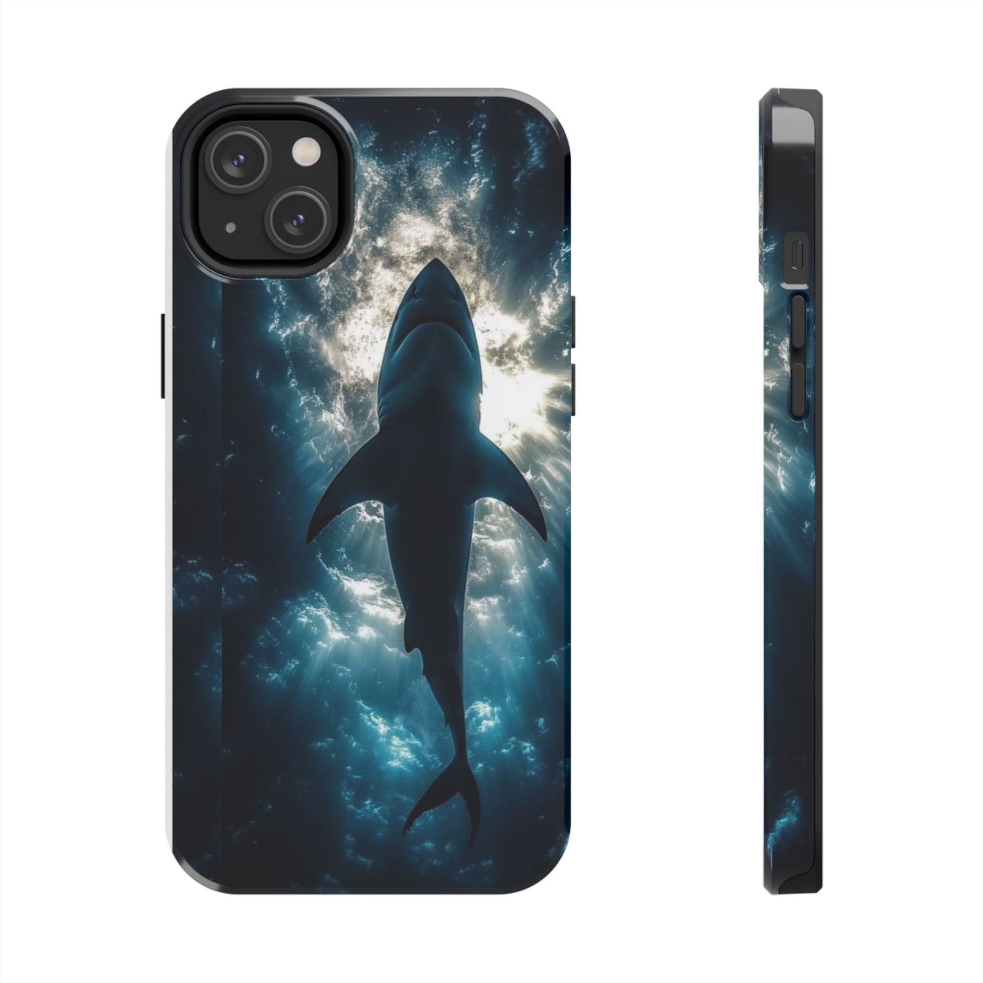 Great White Shark Themed Tough Phone Cases for Iphones & Samsung Phones
