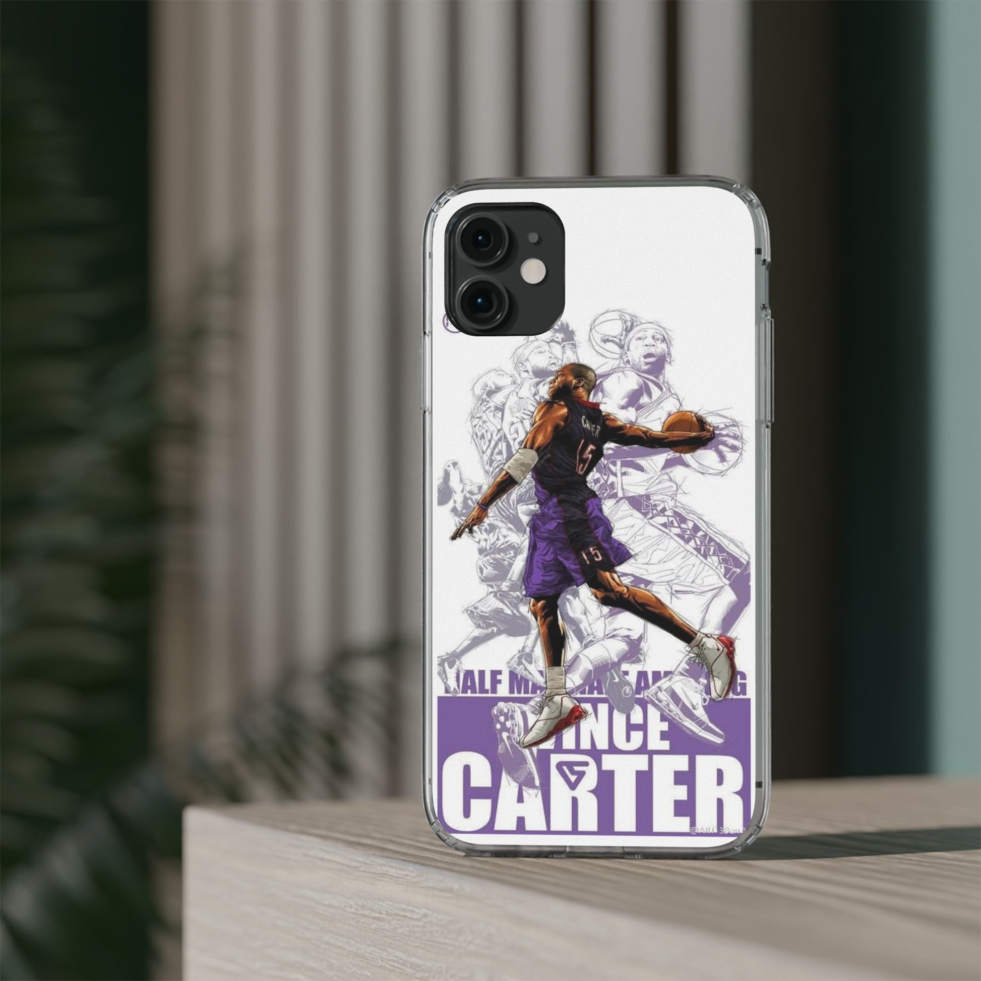 Slam Dunk Champ Vince Carter Protective Iphone and Samsung case