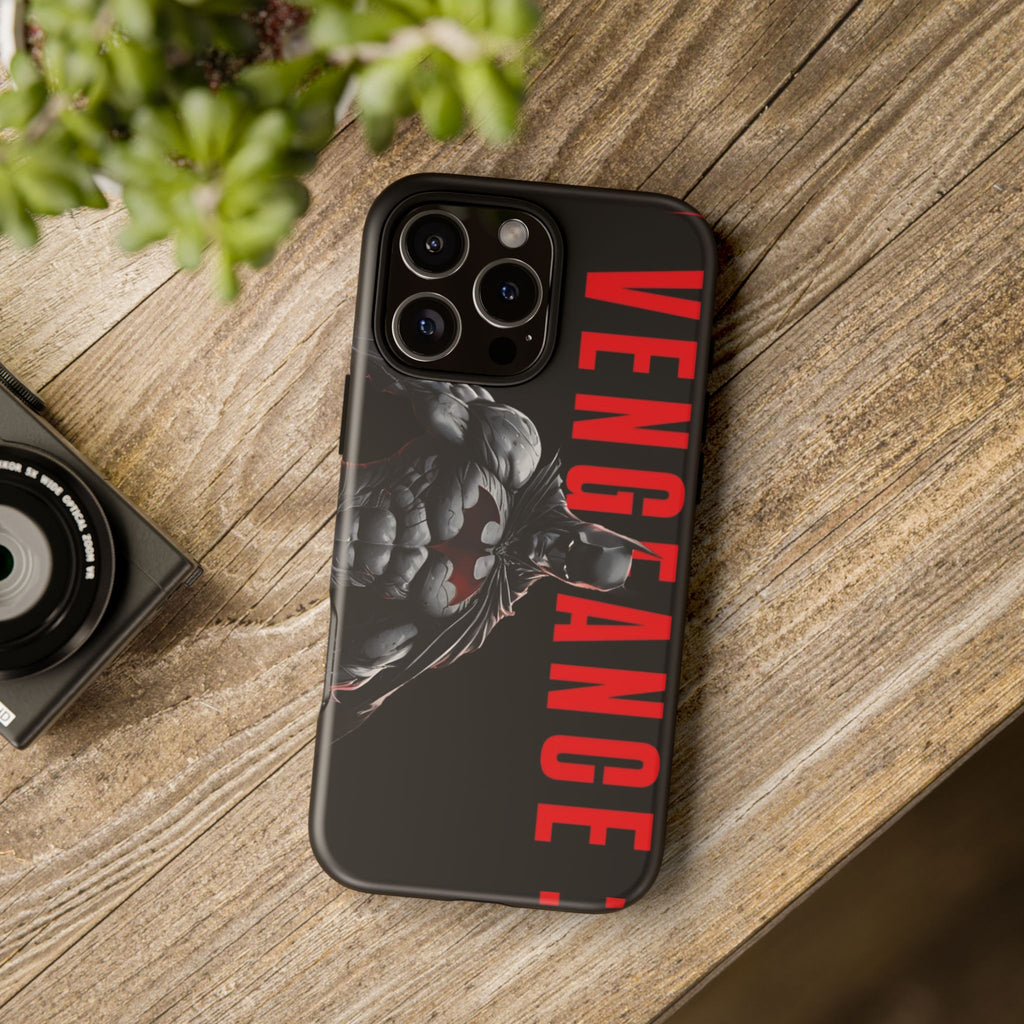 DC Comics Batman Vengence Tough Cases for iPhones, Samsung, and Pixel