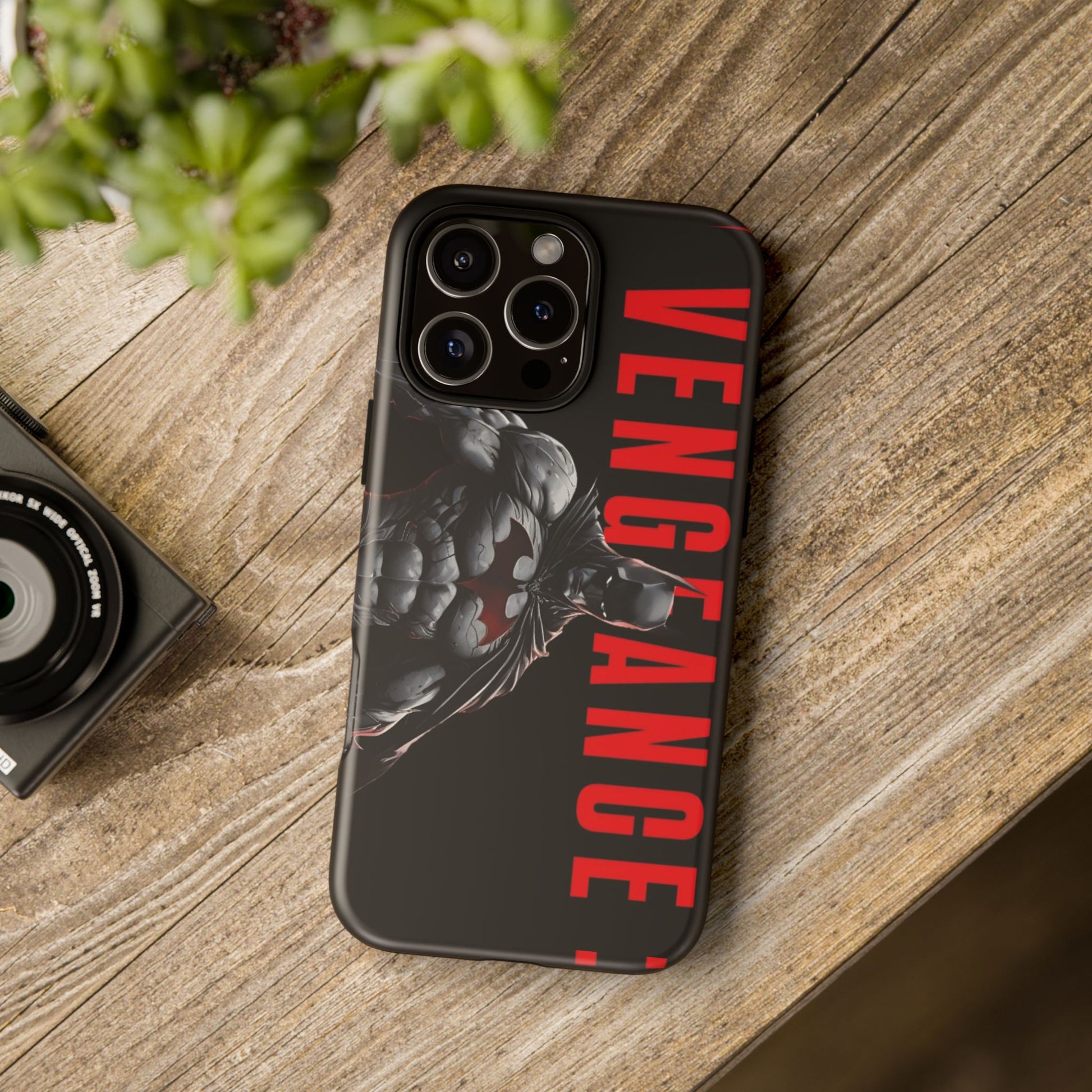 DC Comics Batman Vengence Tough Cases for iPhones, Samsung, and Pixel