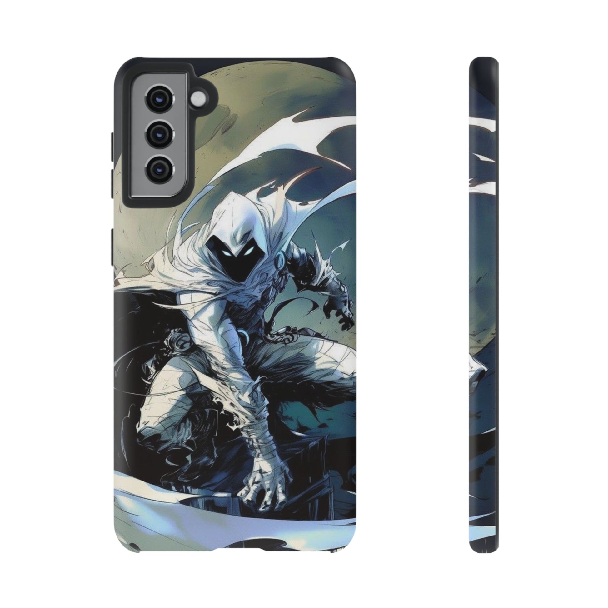 Moon Knight Tough Cases for iPhones, Samsung, and Pixel