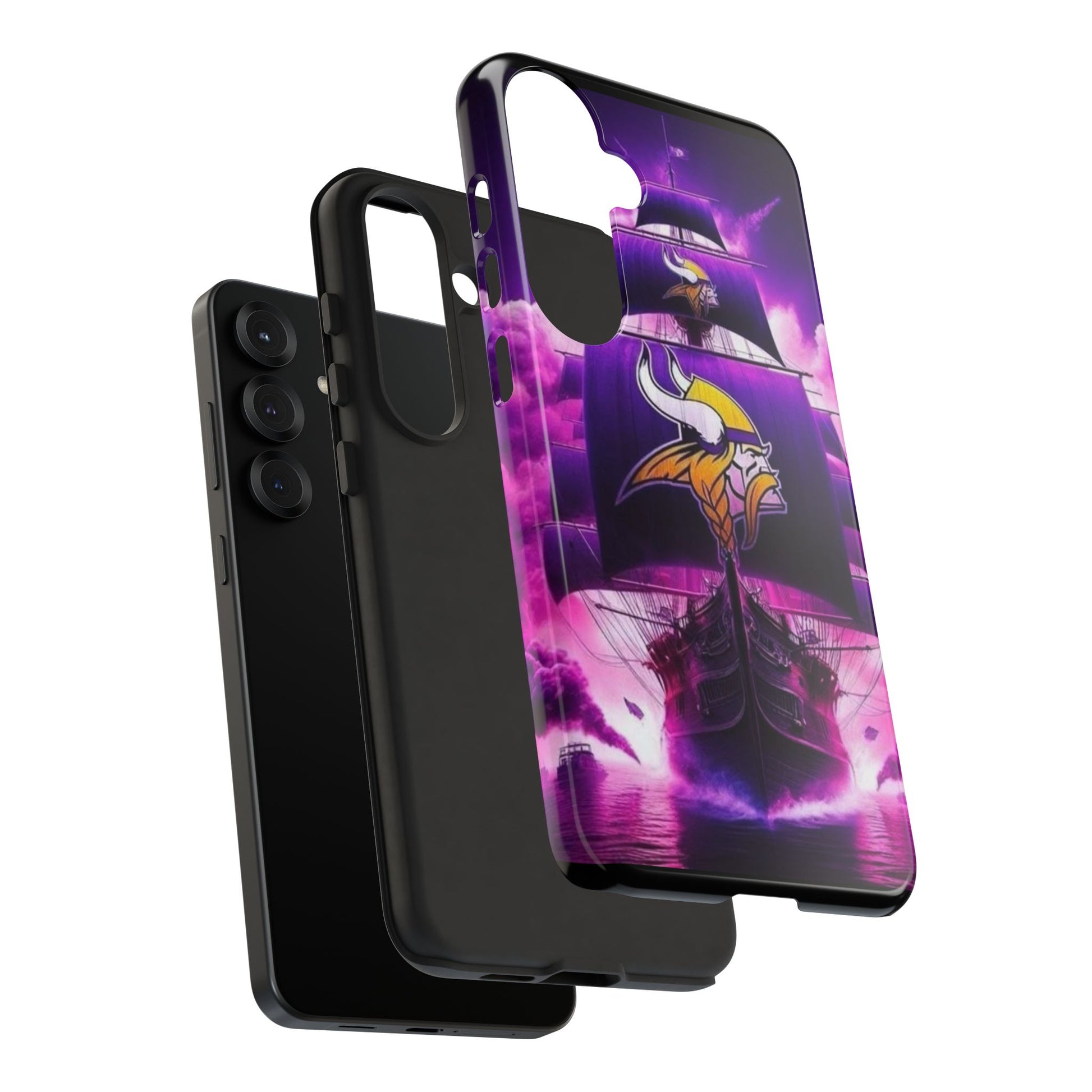 Minnesota Vikings Ship Football Phone Case, Tough Cases for iPhones, Samsung, and Pixel
