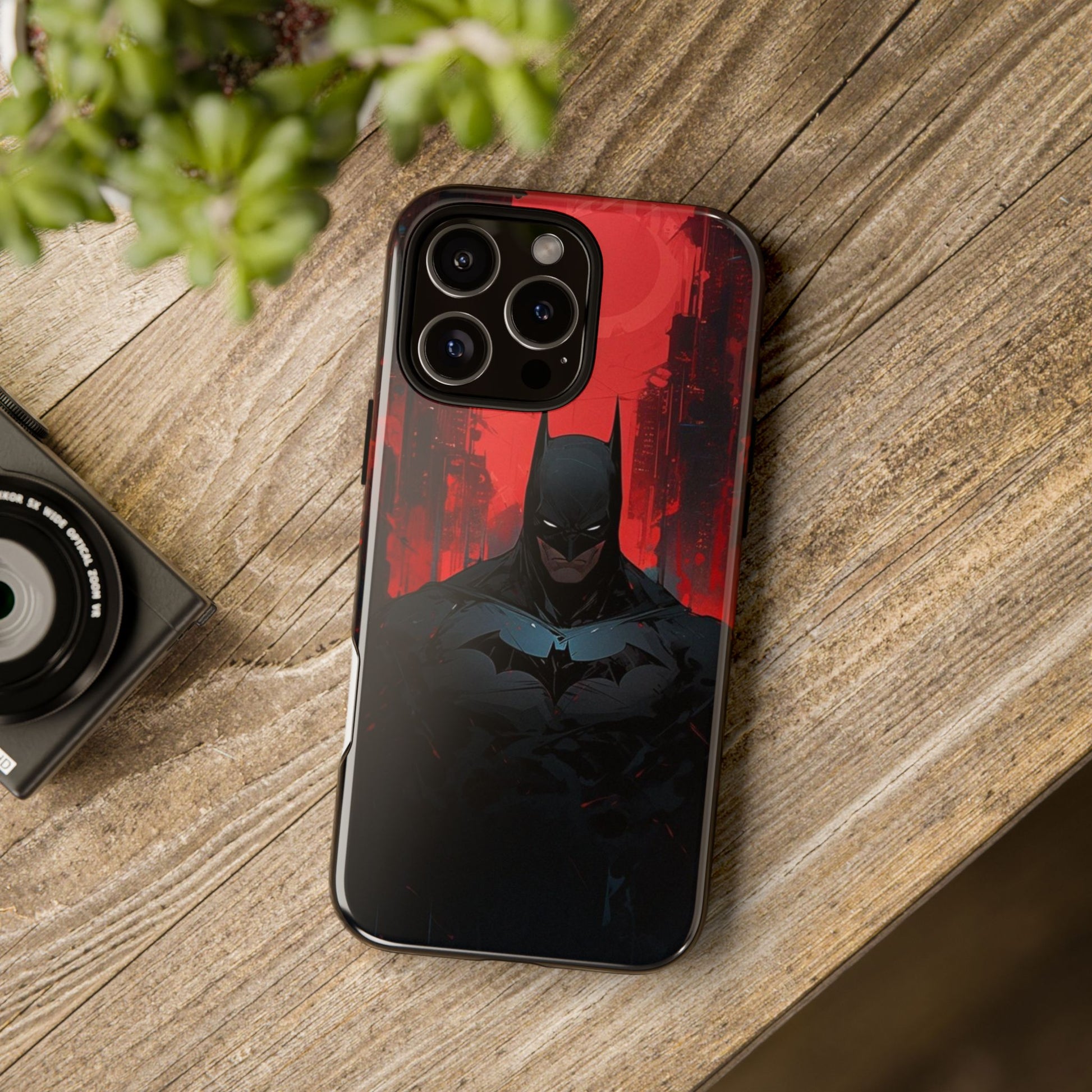 The Dark Knight Batman Tough Cases for iPhones, Samsung, and Pixel