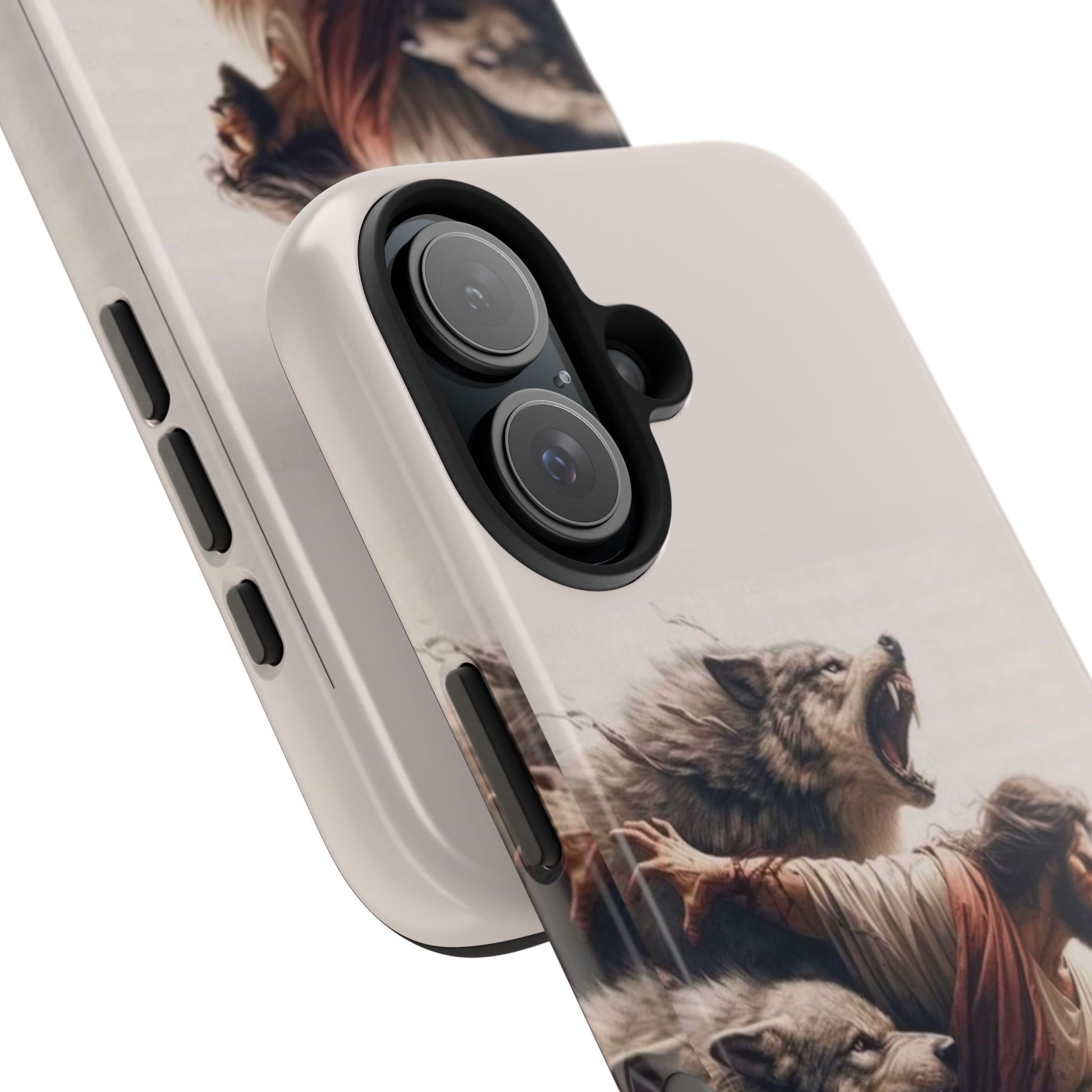 Jesus x Wolves Christian Themed Tough Phone Cases for Iphones & Samsung Phones