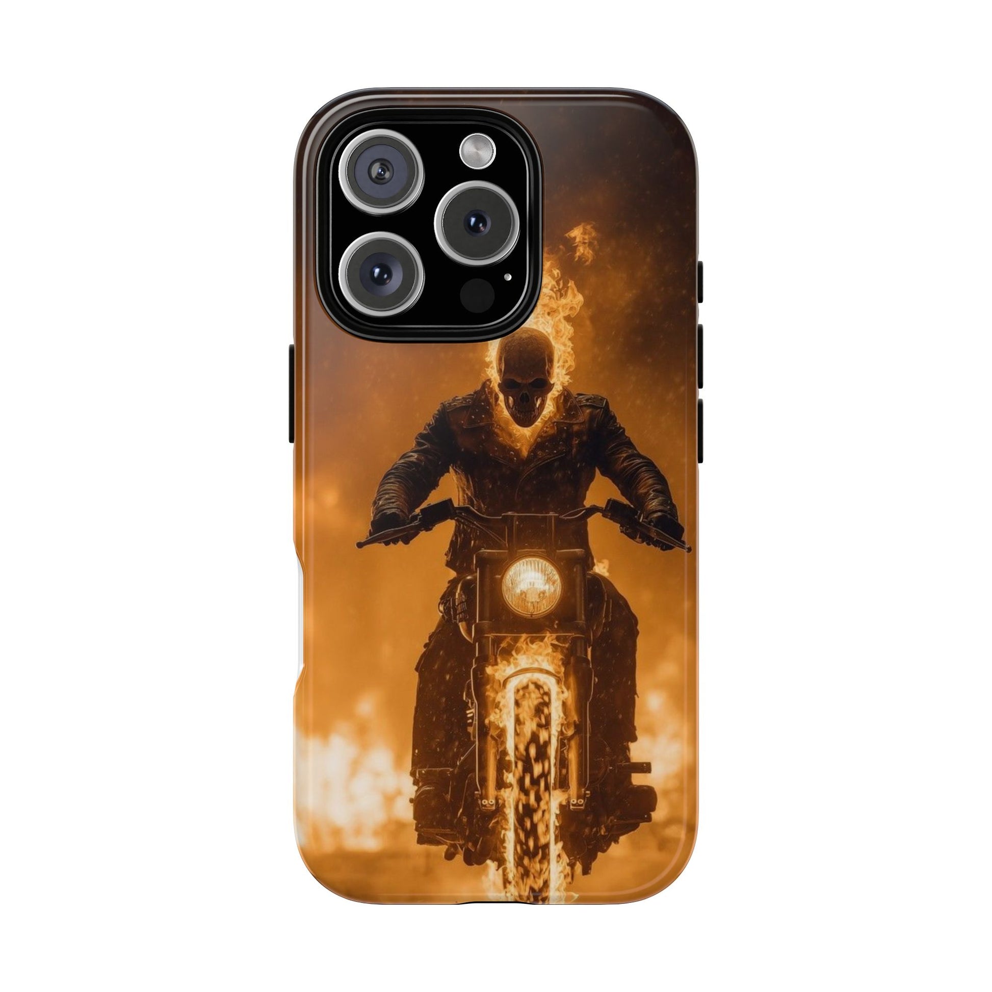 Marvel's Ghostrider Tough Cases for iPhones, Samsung, and Pixel