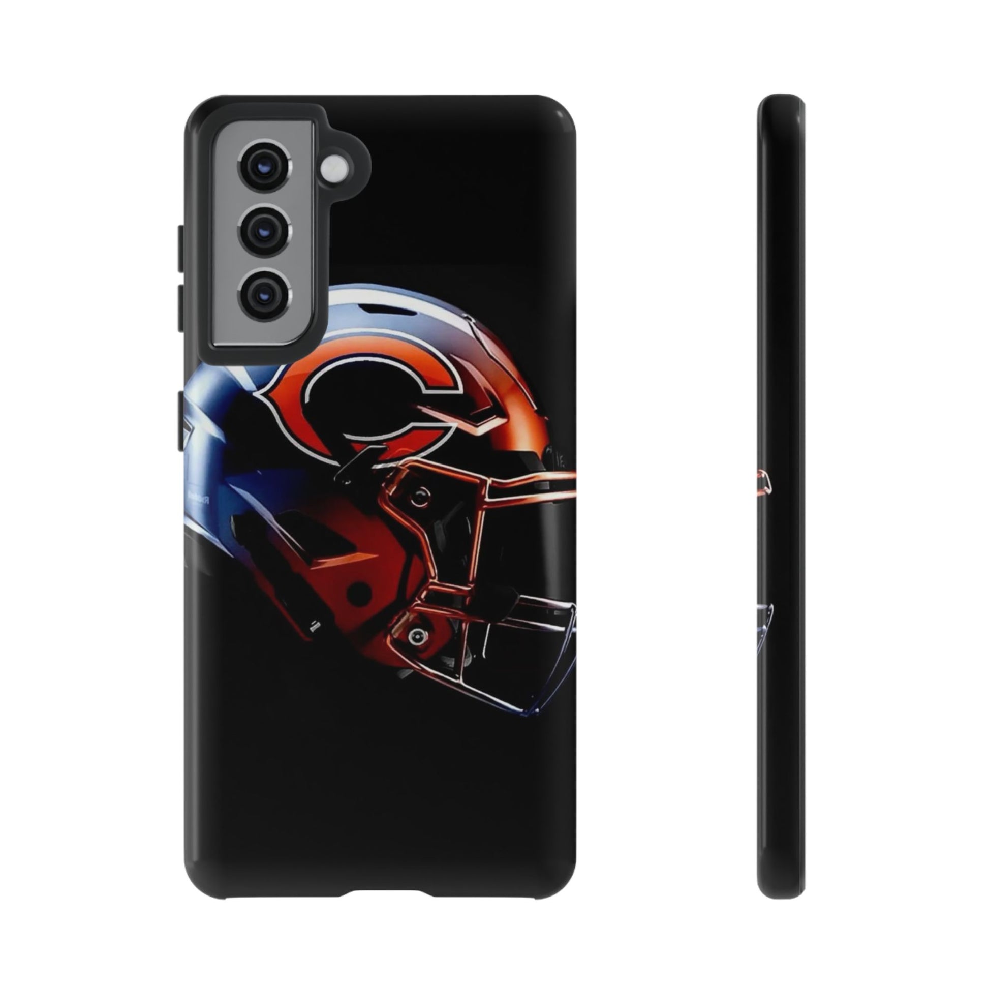 Football Helmet Chicago Bears Phone Case, Tough Cases for iPhones, Samsung, and Pixel