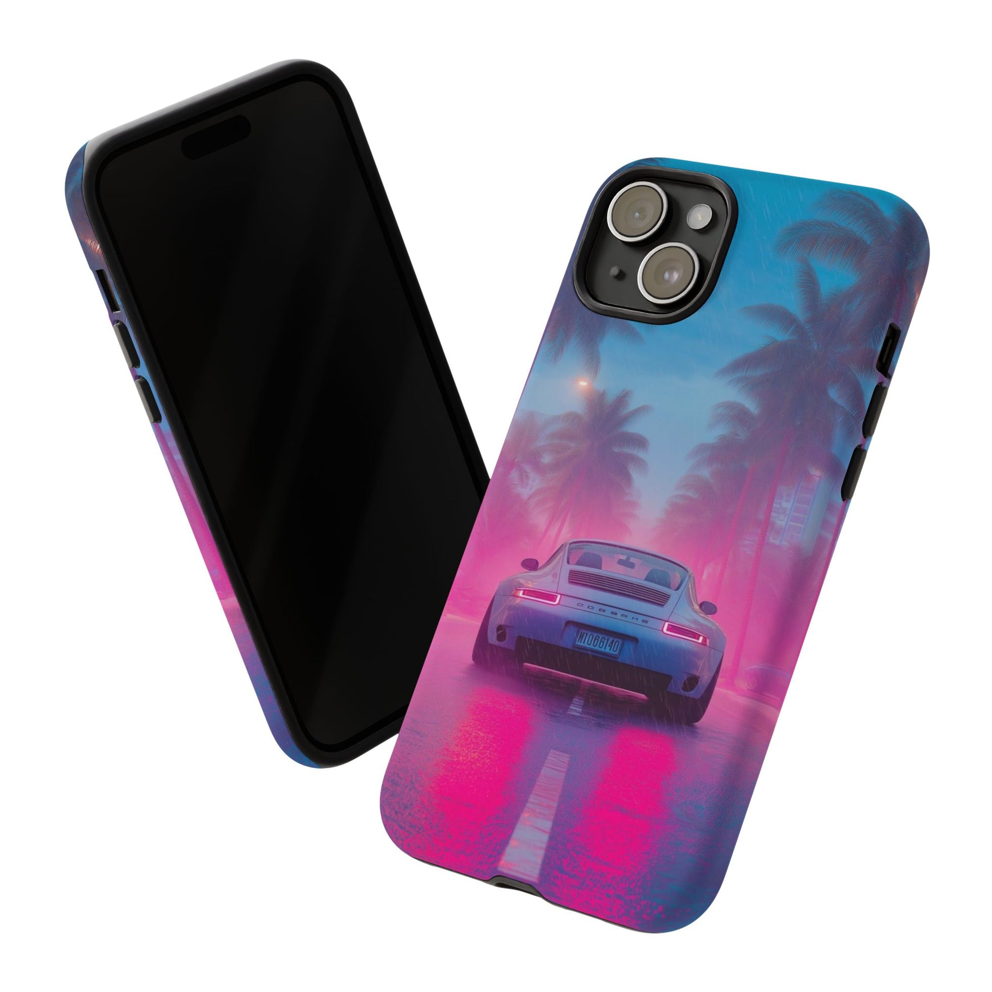Miami Vice Porsche Phone Case for iPhone, Samsung Galaxy, & Pixel Phones