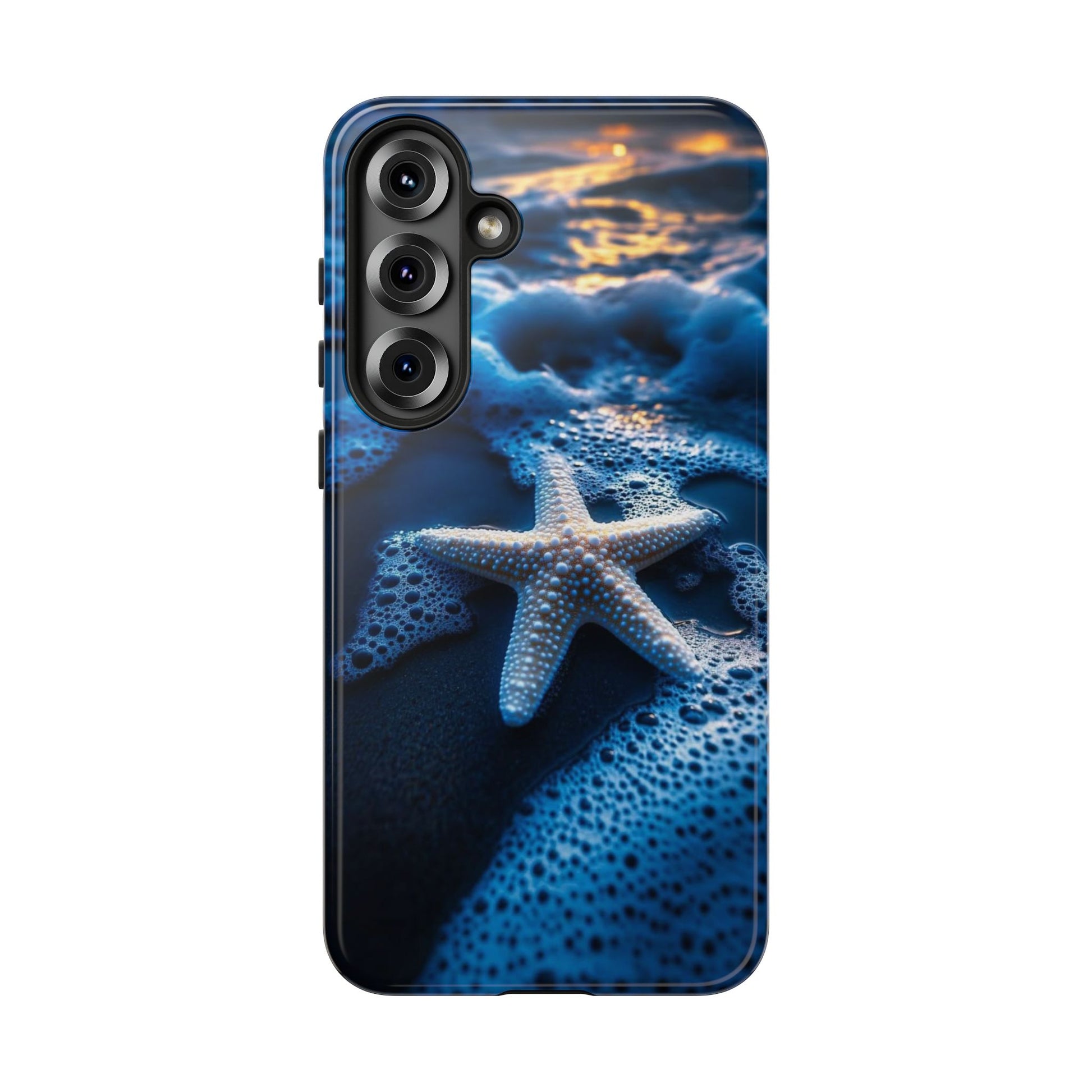 Starfish Beach Tough Cases for iPhones, Samsung, and Pixel