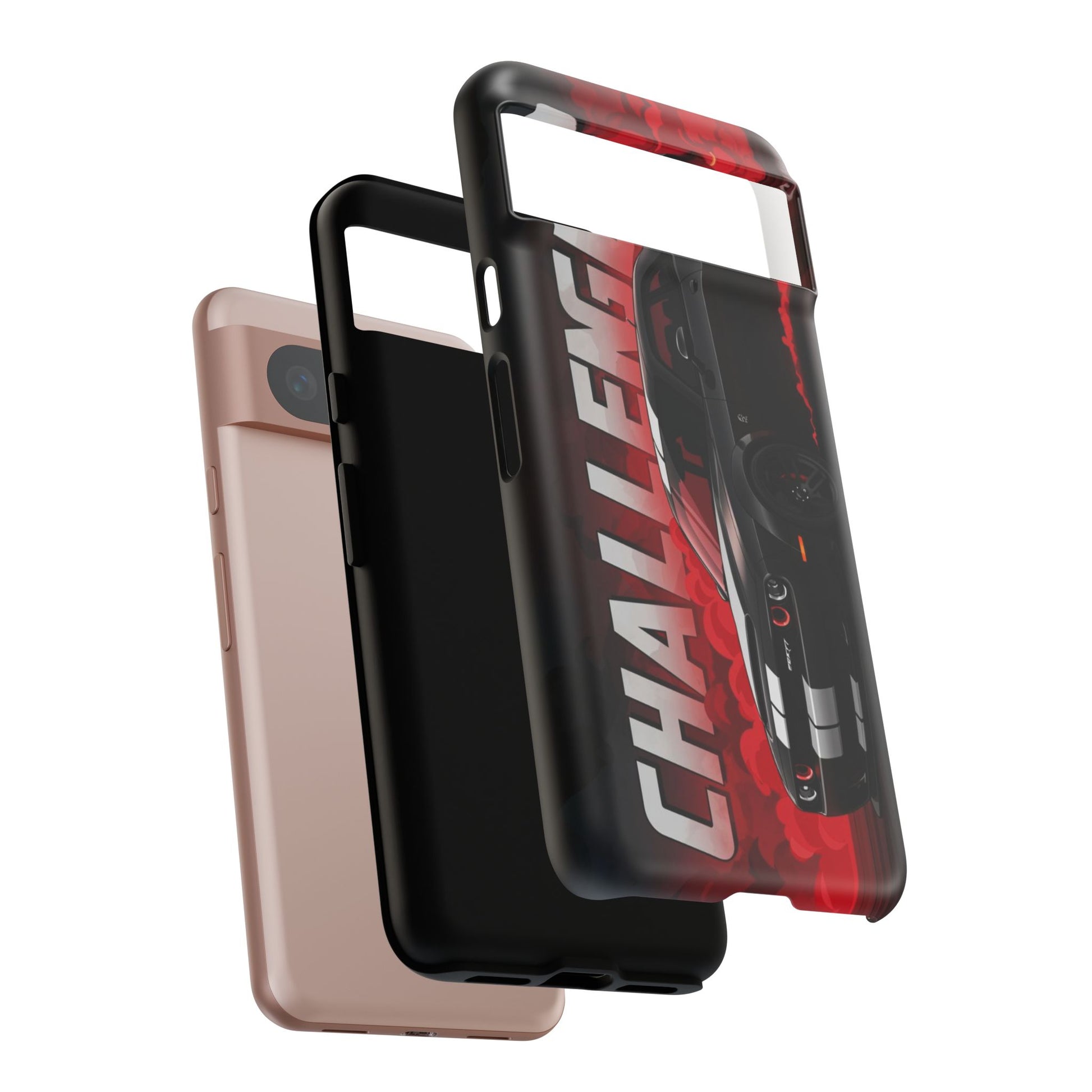 Hellcat Challenger Durable Tough Cases for iPhones, Samsung, and Pixel