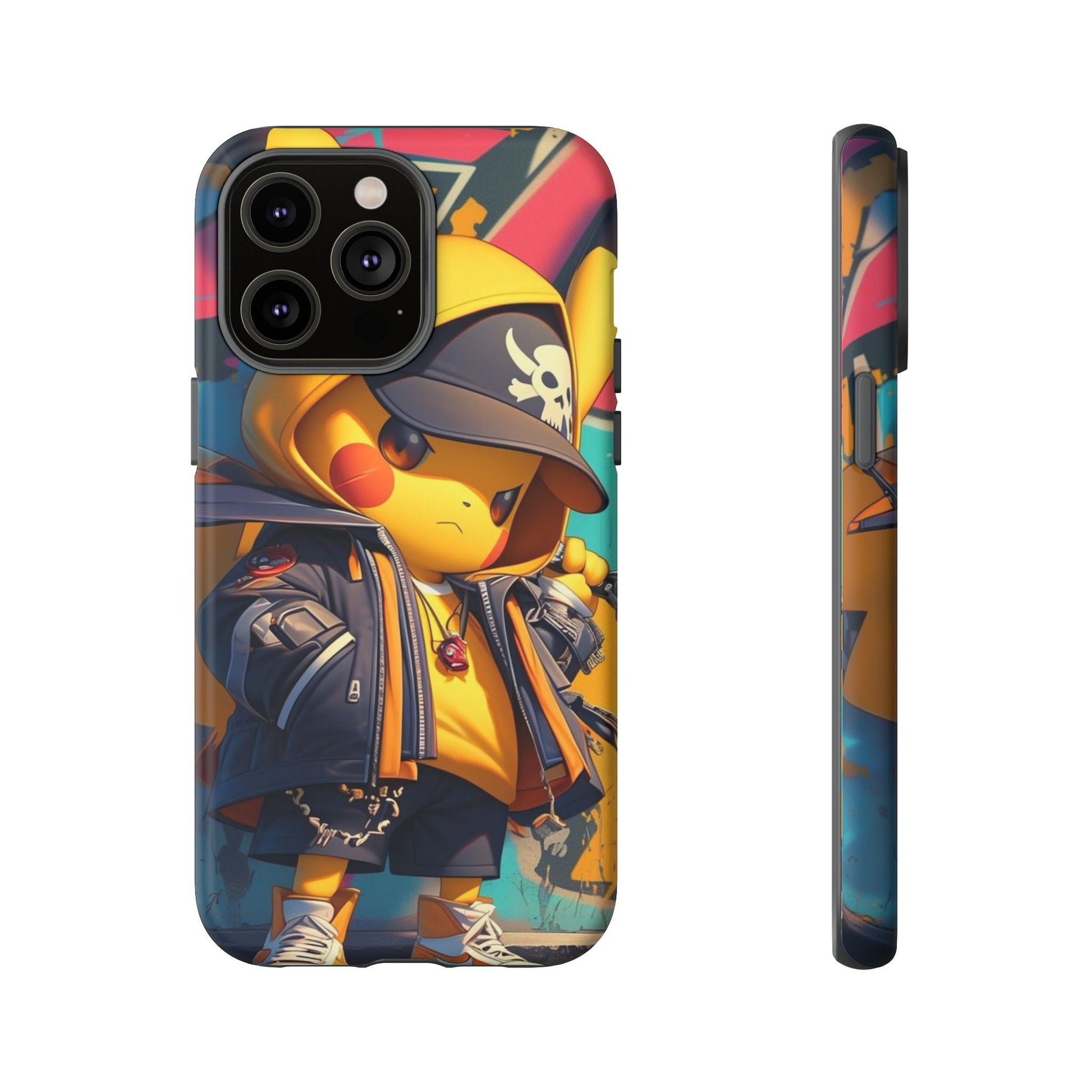 Cute Poke Bear Phone Case, Tough Cases for iPhones, Samsung, and Pixel
