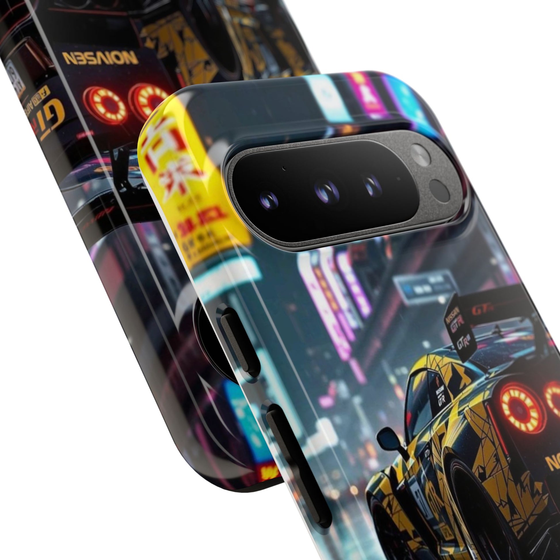Nissan GTR in Japan Art Tough Cases for iPhones, Samsung, and Pixel