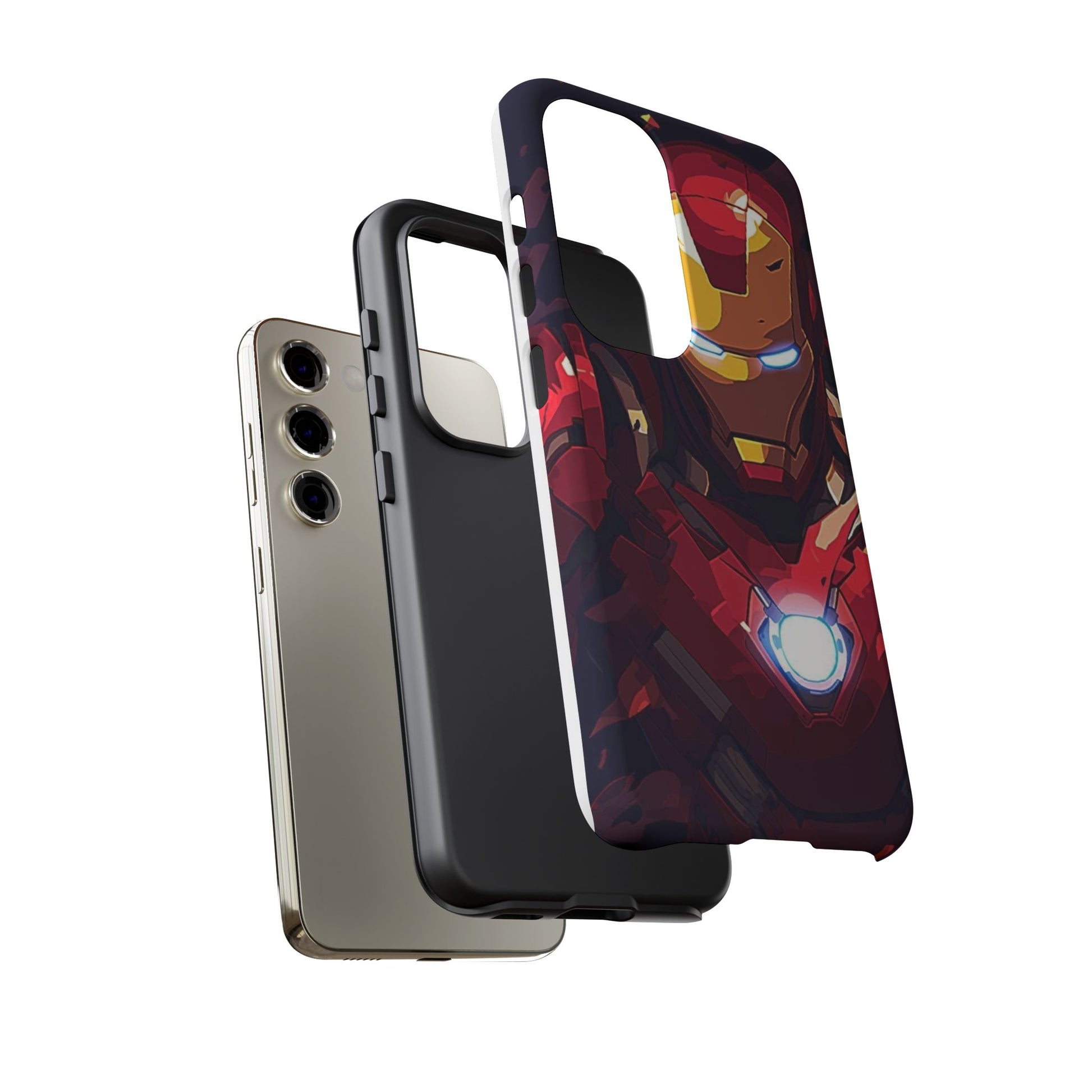 Invincible Iron Man Tough Cases for iPhones, Samsung, and Pixel