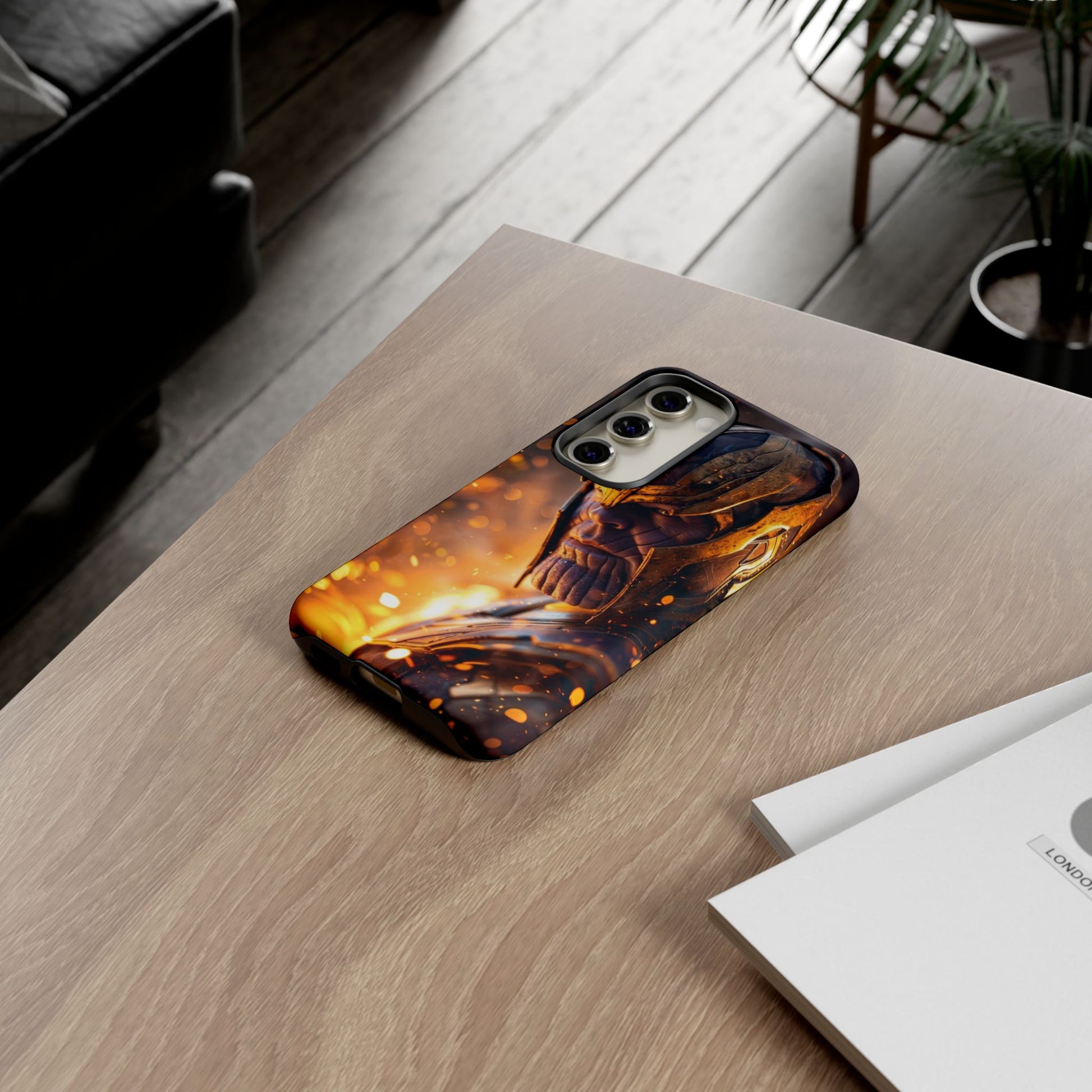 Marvel Villain Thanos Tough Cases for iPhones, Samsung, and Pixel