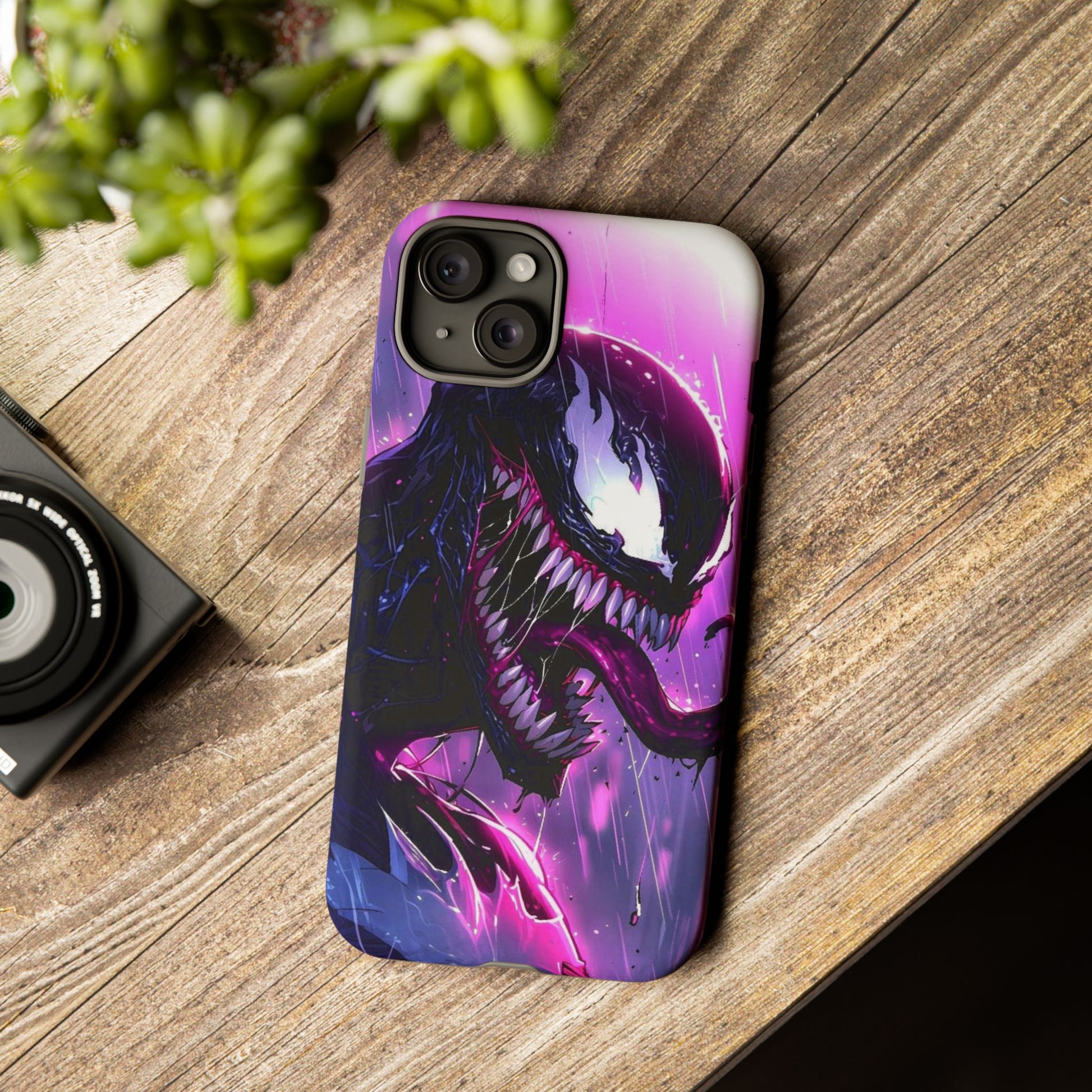 Marvel's Venom Phone Case, Tough Cases, Marvel Comics Phone for iPhones, Samsung, and Pixel