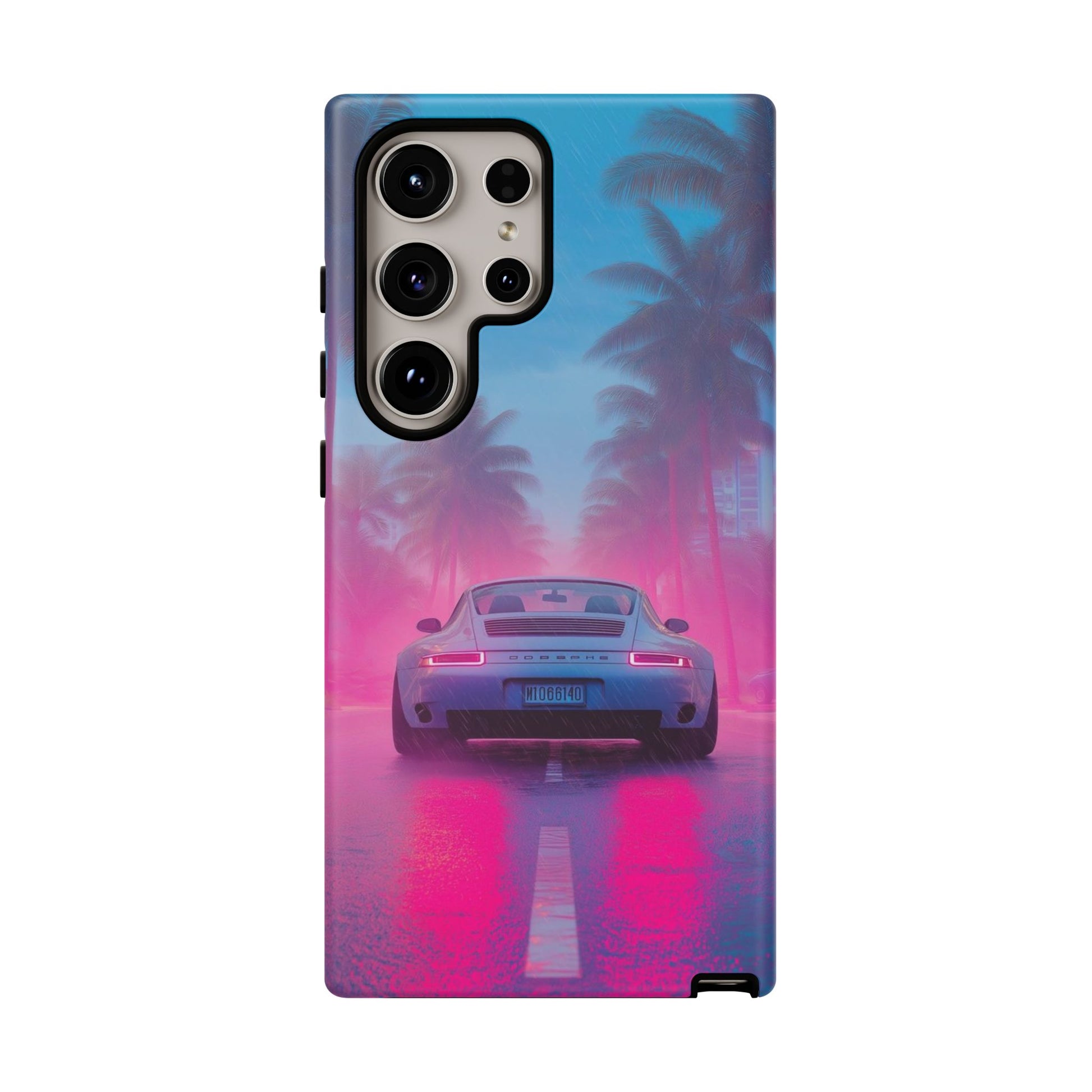 Miami Vice Porsche Phone Case for iPhone, Samsung Galaxy, & Pixel Phones