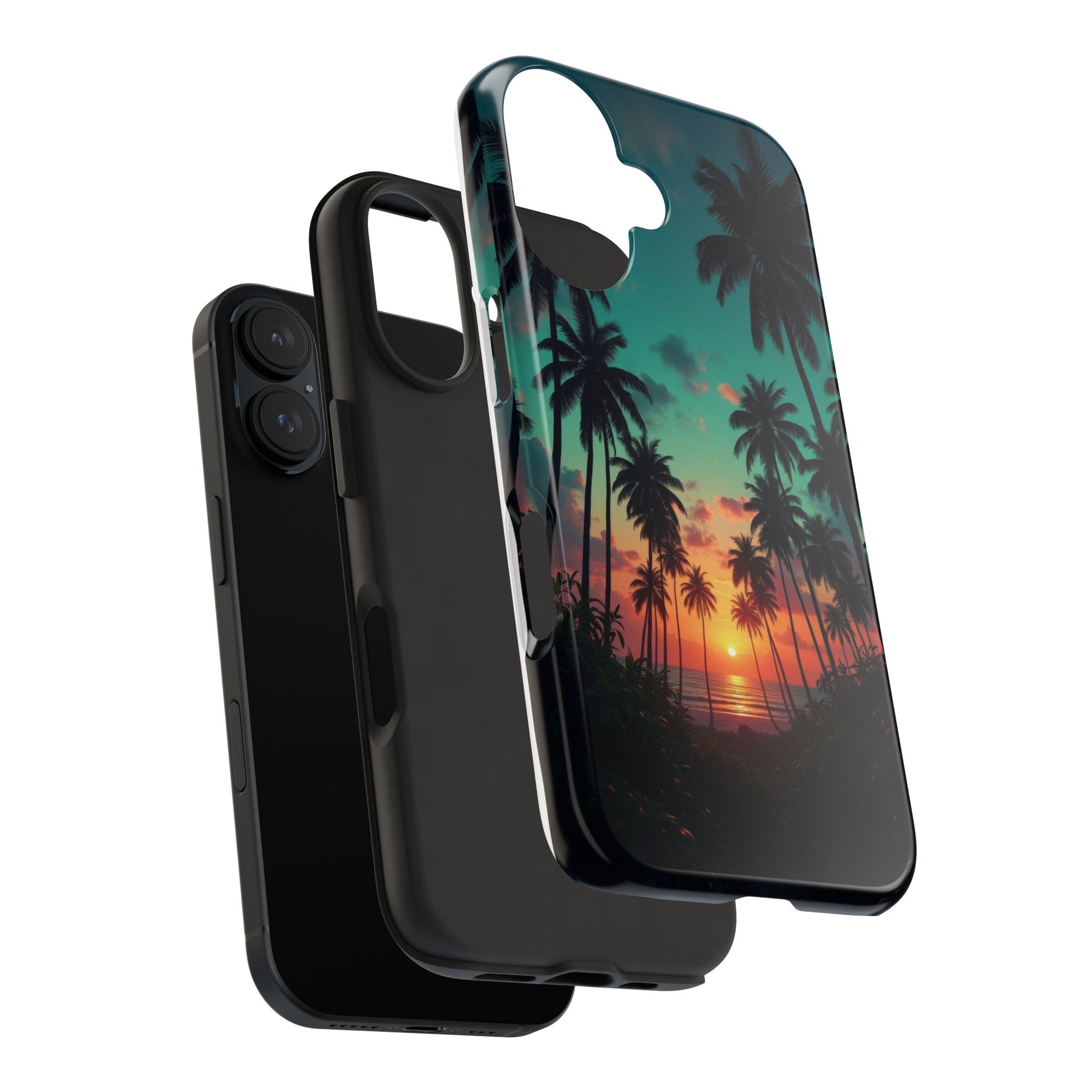 Beach Oasis Themed Tough Phone Cases for Iphones & Samsung Phones