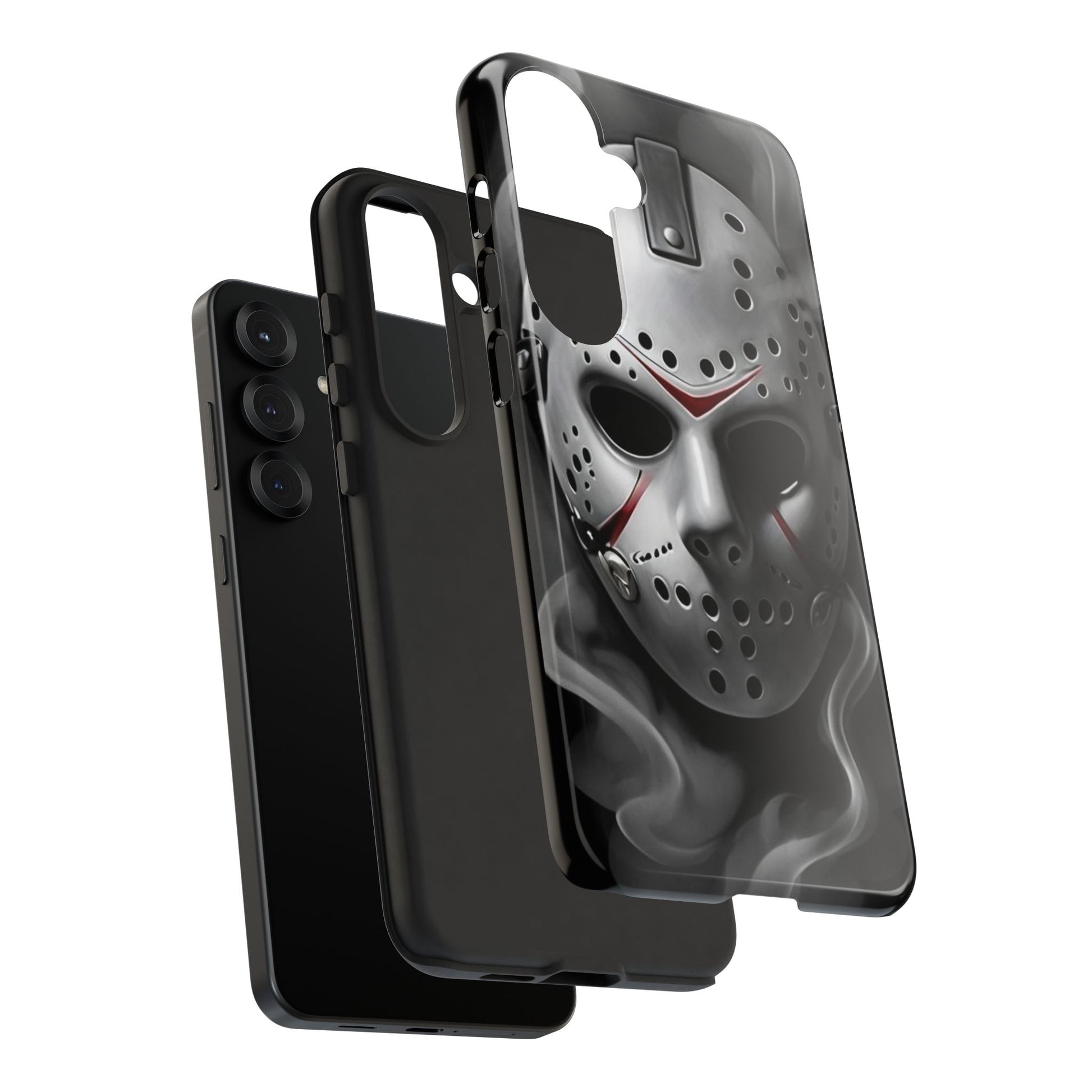 Friday the 13th Jason's Mask Tough Cases for iPhones, Samsung, and Pixel