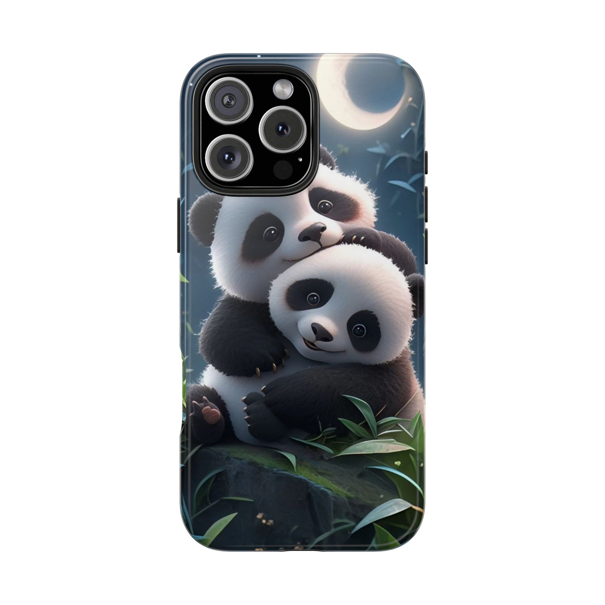Hugging Pandas Theme Phone Cases for iPhones & Samsung Phones