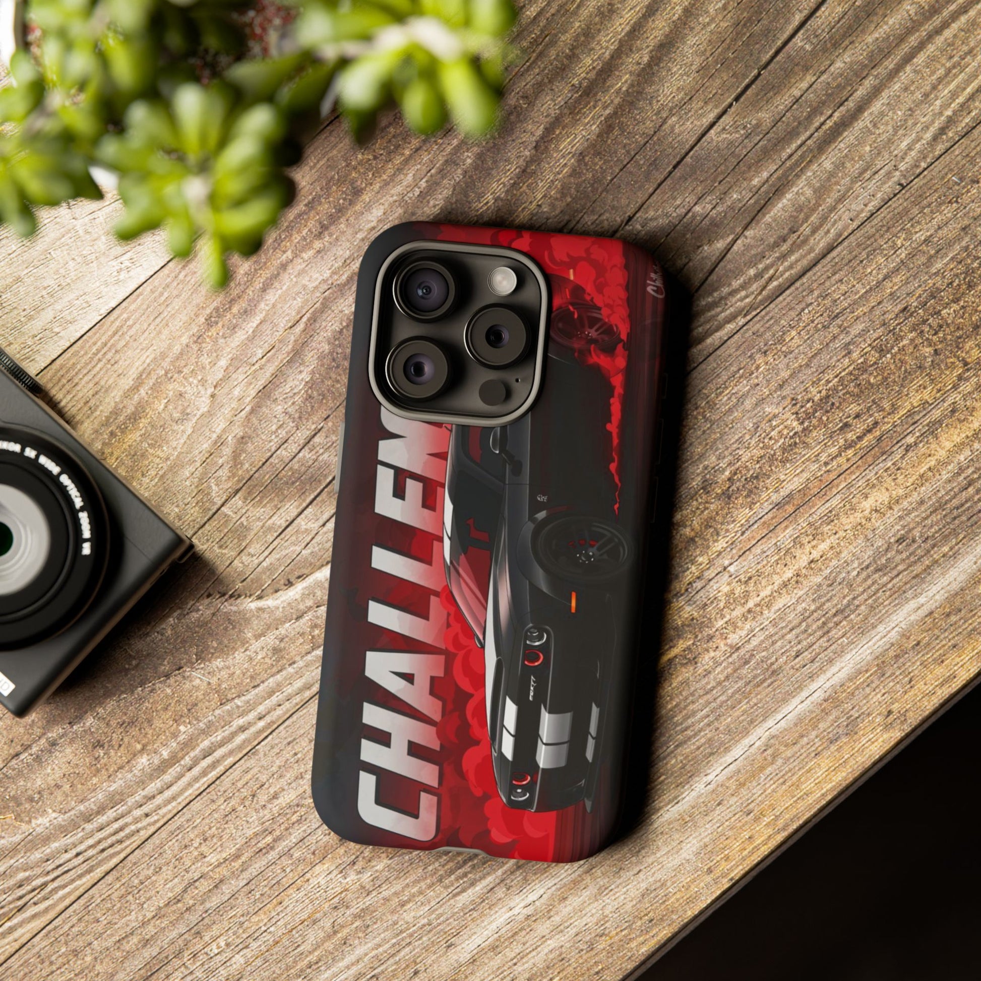 Hellcat Challenger Durable Tough Cases for iPhones, Samsung, and Pixel