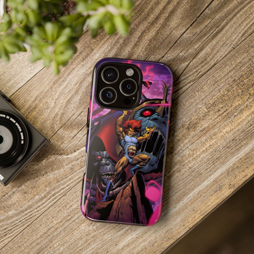 Thundercats Lion O x Mumra Tough Cases for iPhones, Samsung, and Pixel