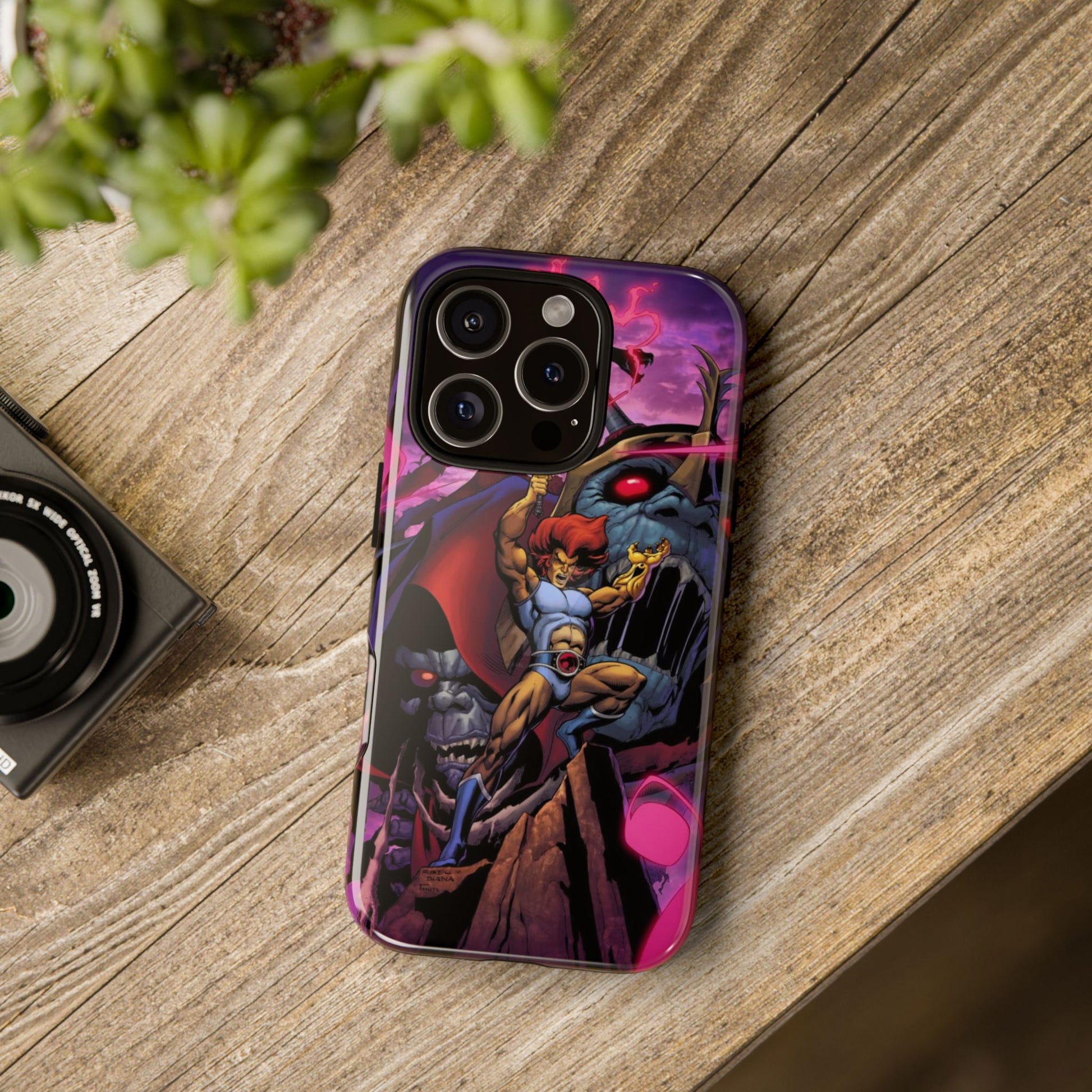 Thundercats Lion O x Mumra Tough Cases for iPhones, Samsung, and Pixel