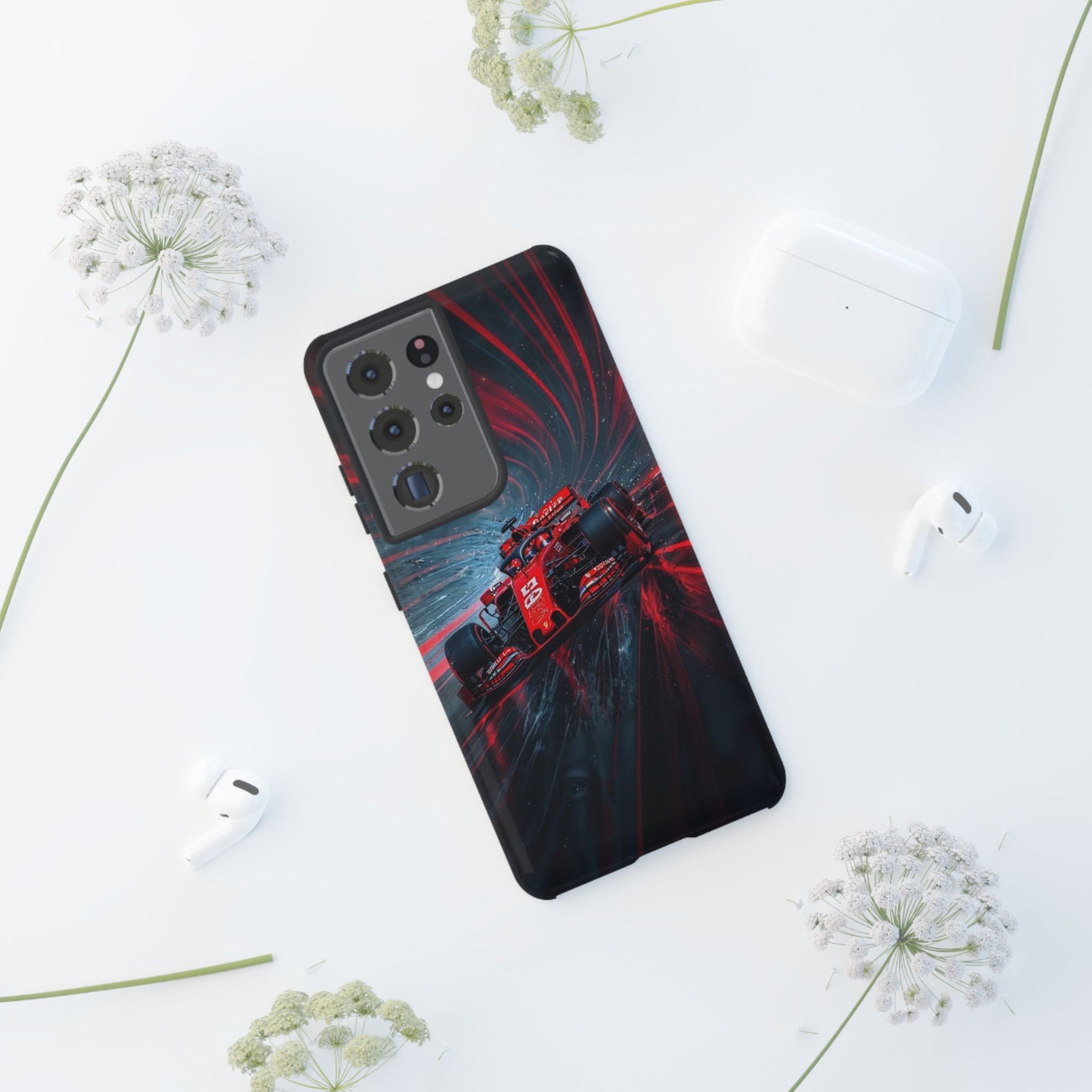F1 Formula Race Car Phone Case, Tough Cases for iPhones, Samsung, and Pixel
