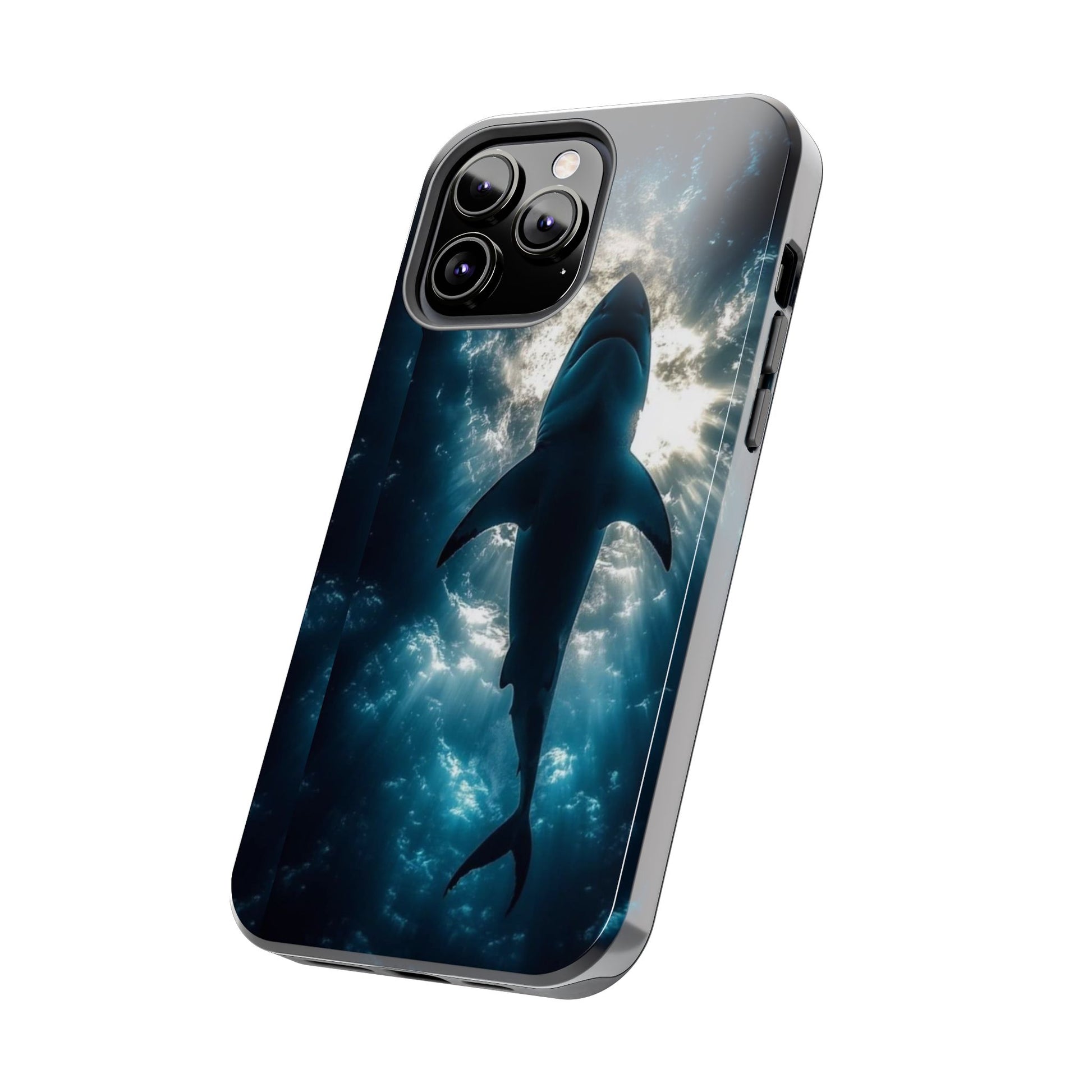 Great White Shark Themed Tough Phone Cases for Iphones & Samsung Phones