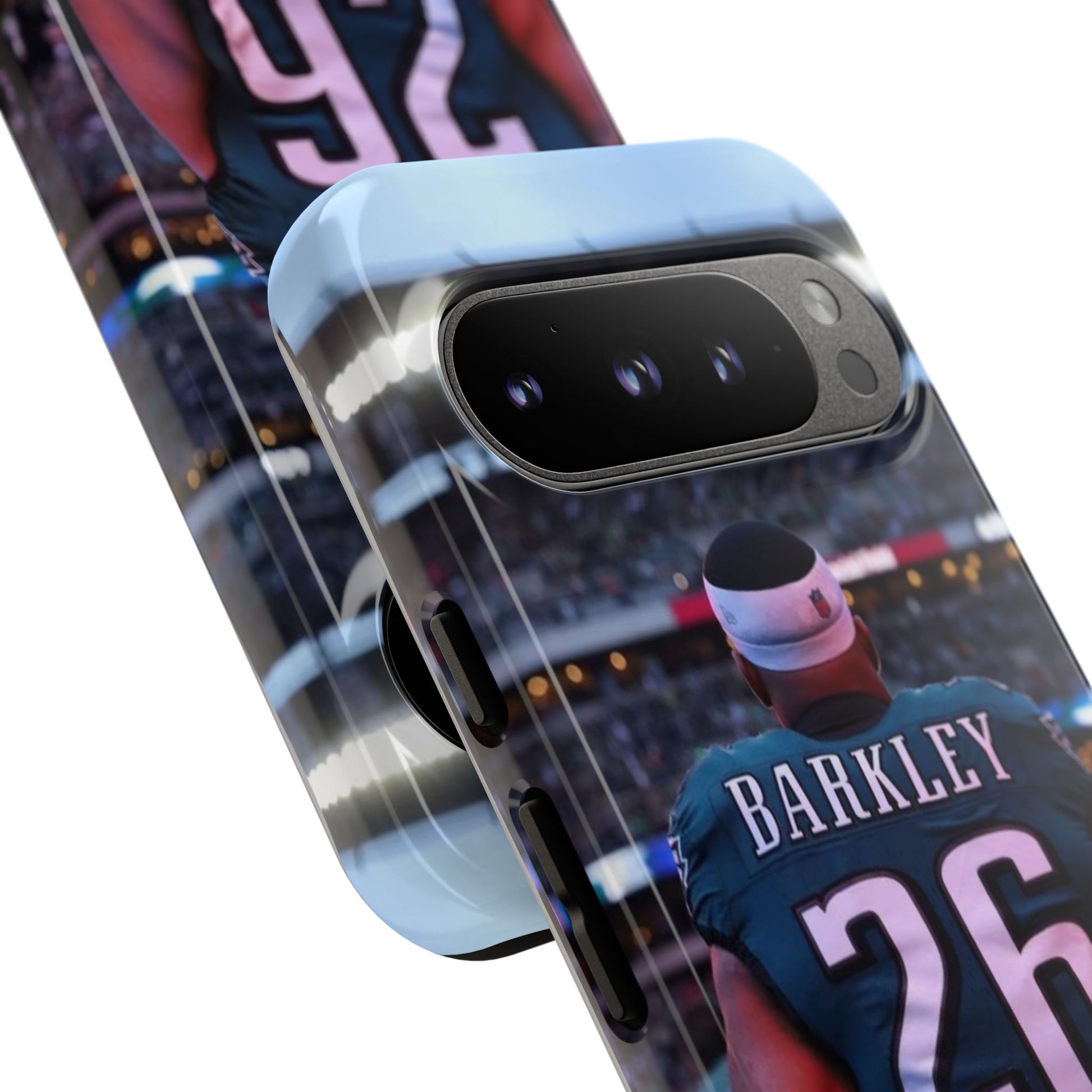 Eagles Football Saquon Barkley Tough Cases for iPhones, Samsung, and Pixel