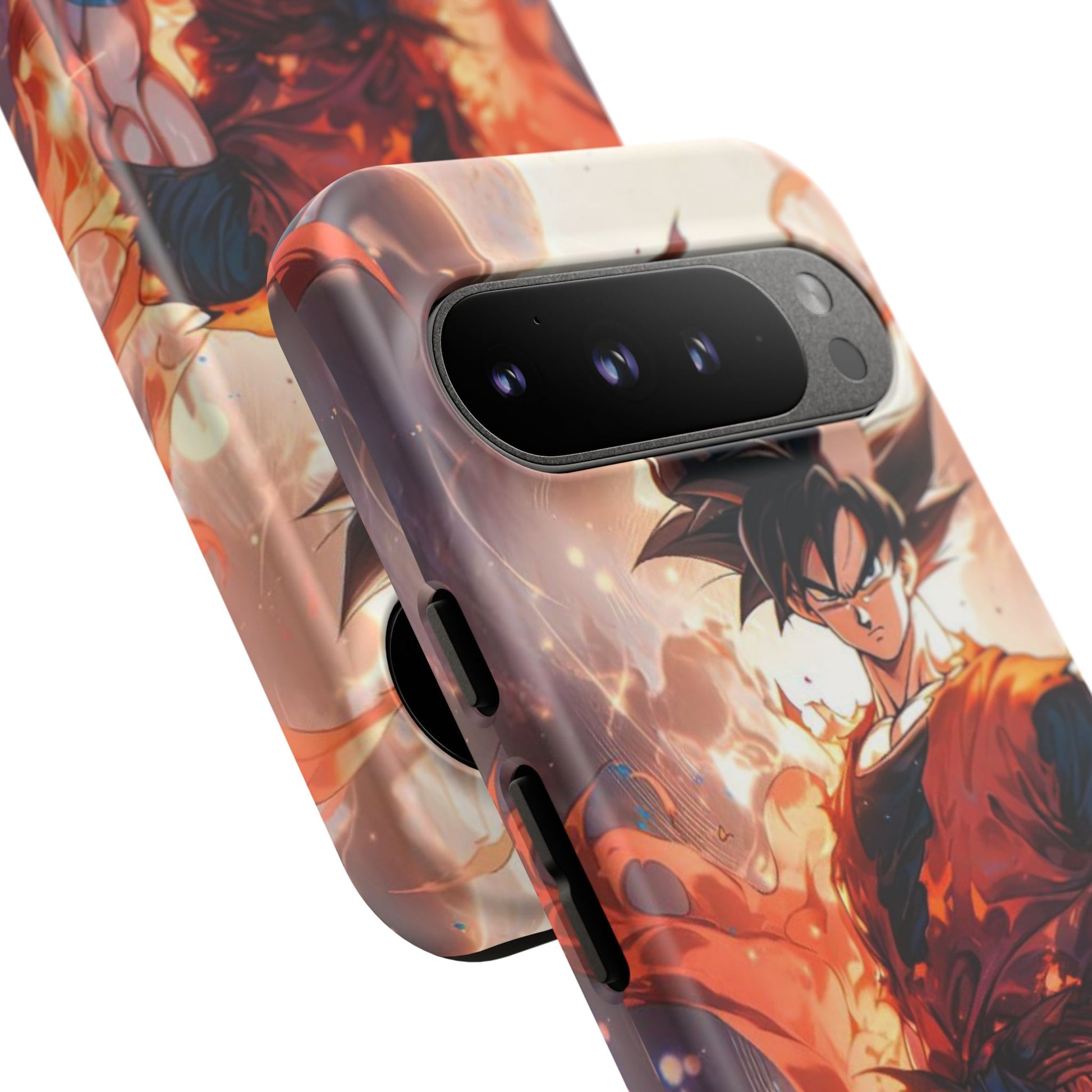Anime Manga Dragon Ball Z Goku Tough Cases for iPhones, Samsung, and Pixel