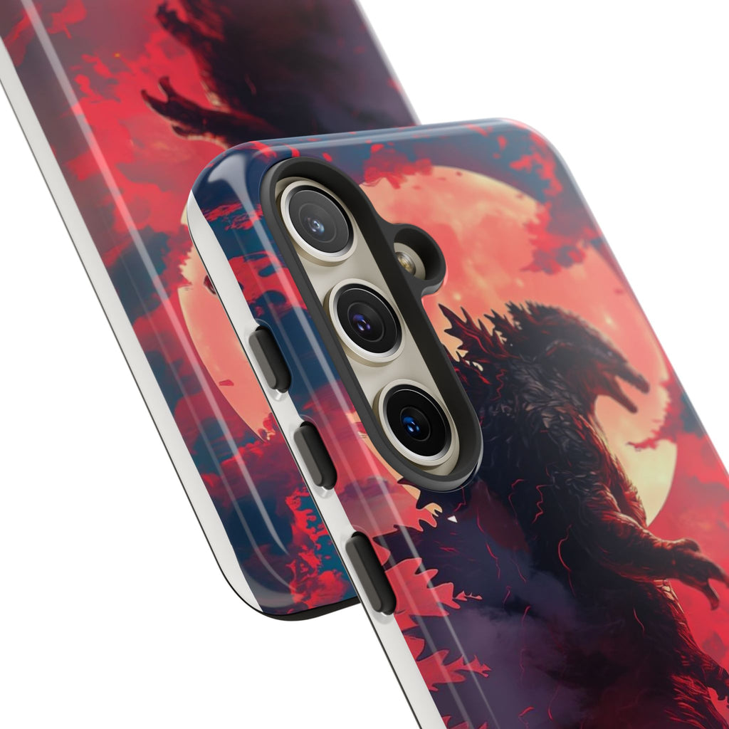 King of Monsters Godzilla Tough Phone Cases for iPhones, Samsung, and Pixel