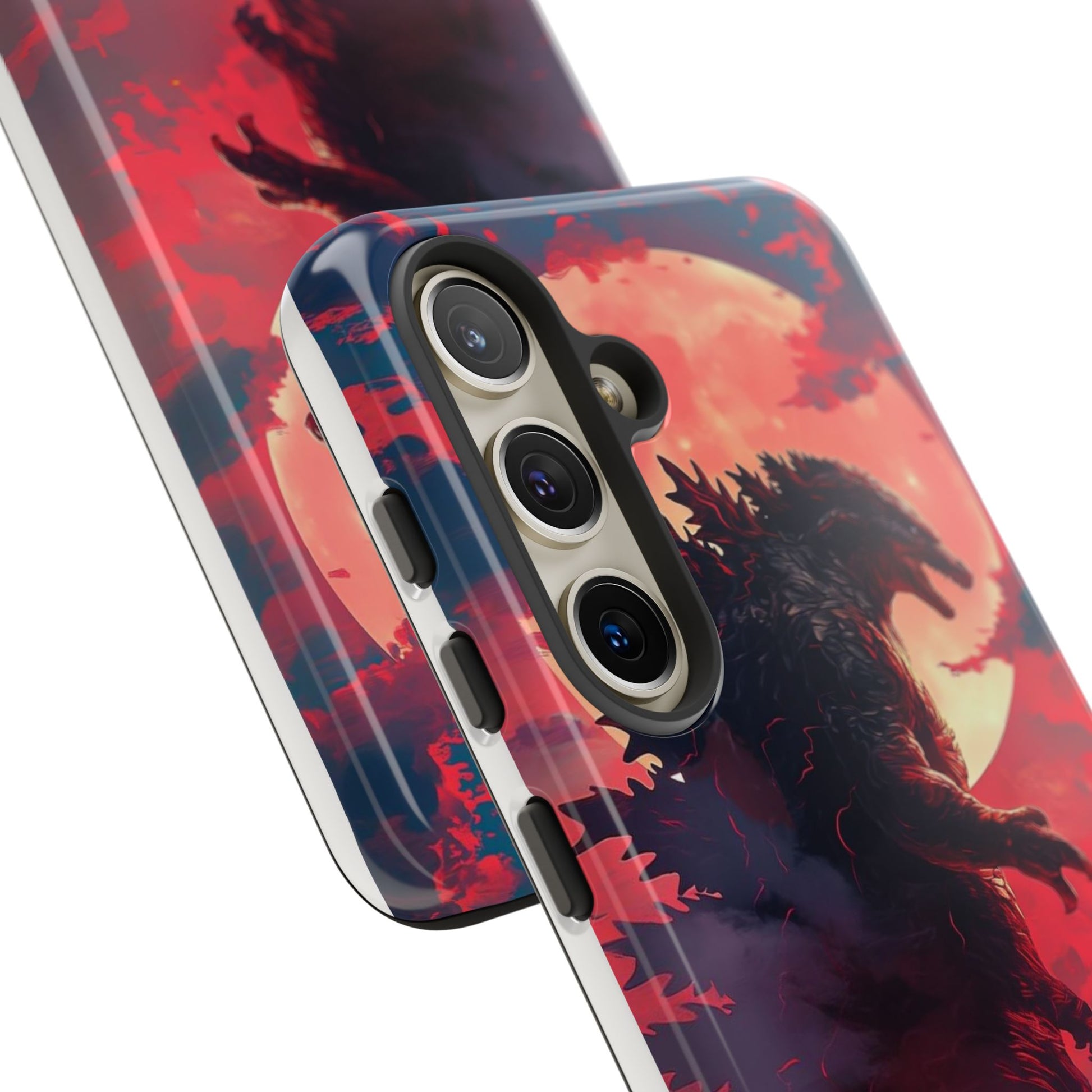 King of Monsters Godzilla Tough Phone Cases for iPhones, Samsung, and Pixel