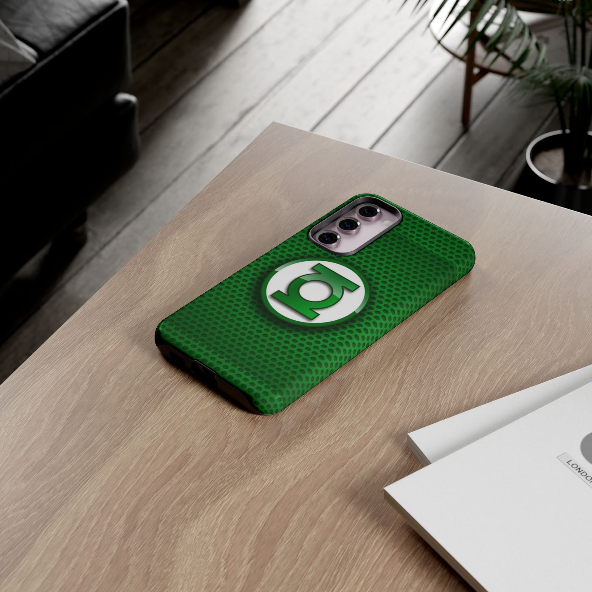 Green Lantern Logo Phone Case, Tough Cases, DC Case for iPhones, Samsung, and Pixel