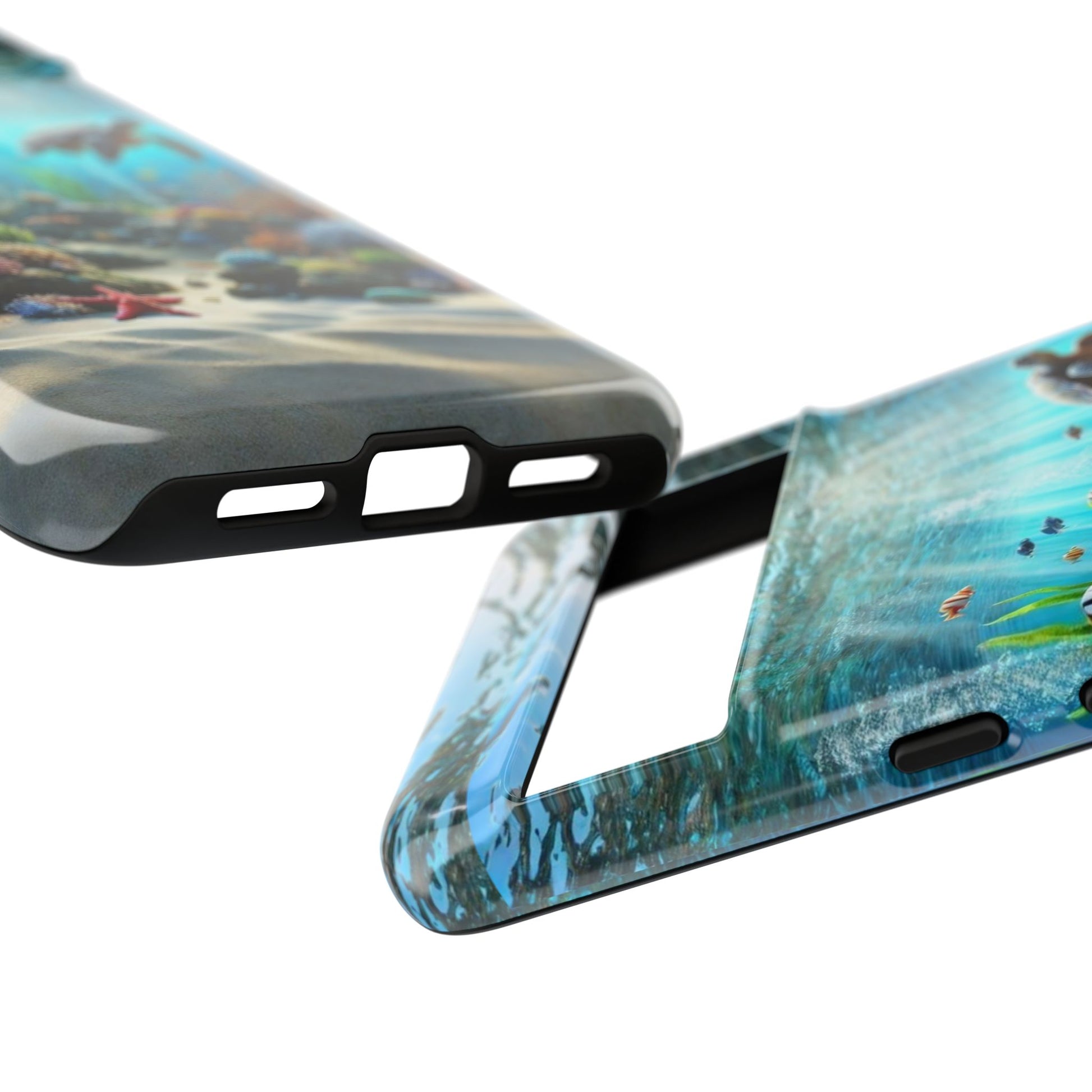 Under Sea Landscape Tough Cases for iPhones, Samsung, and Pixel