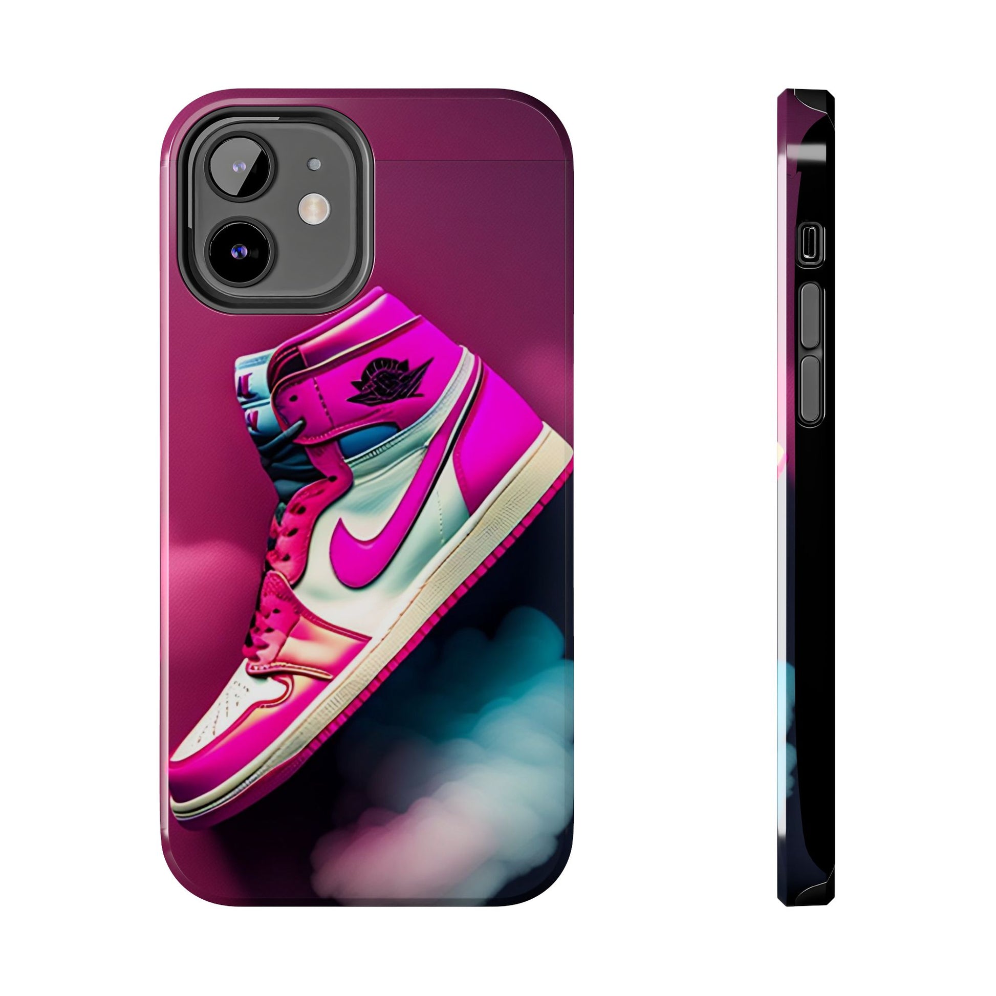 Pink Jordan Sneakers Phone Cases for iPhones & Samsung Phones