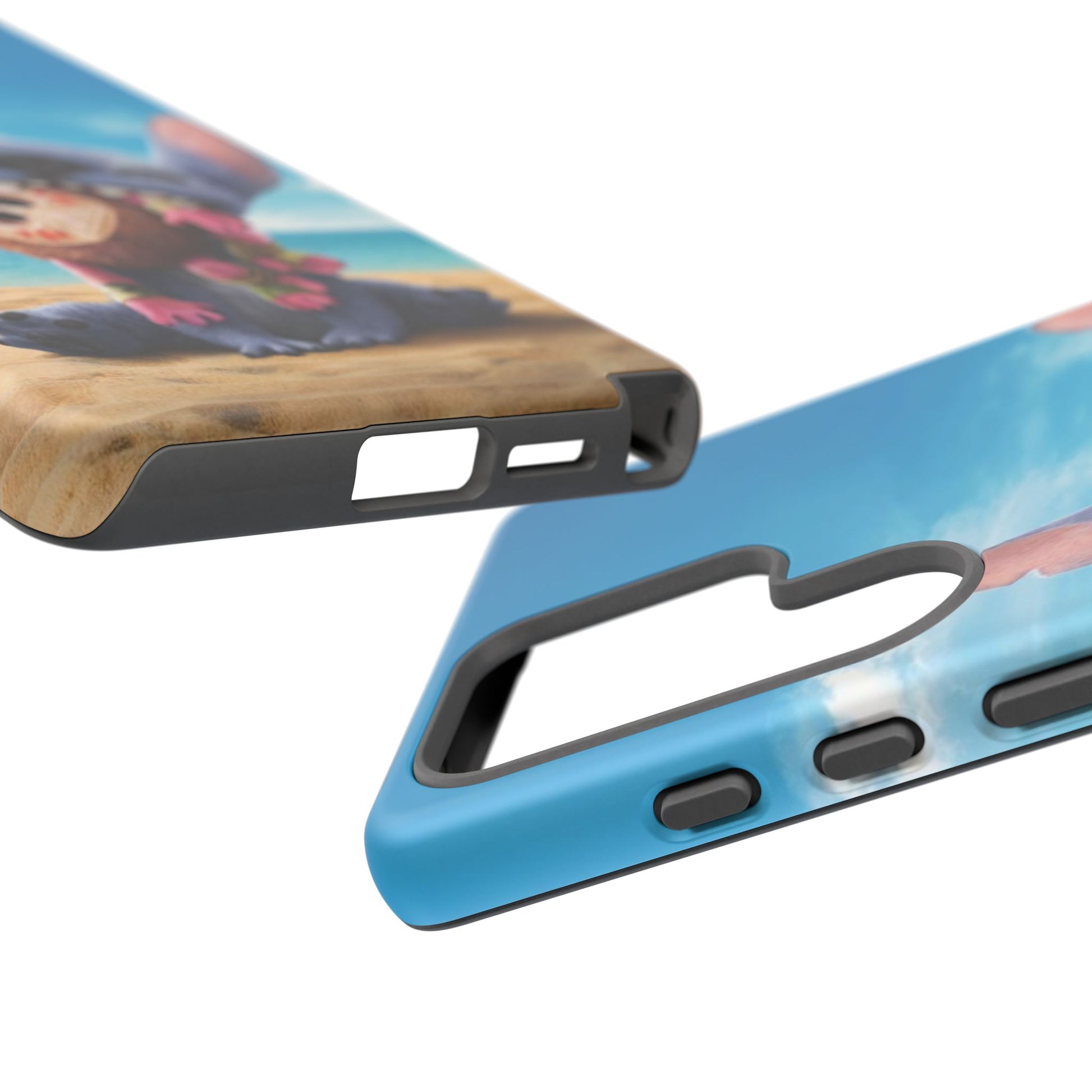 Stitch Beach Sunset Landscape Phone Case for iPhone, Samsung Galaxy, & Pixel Phones