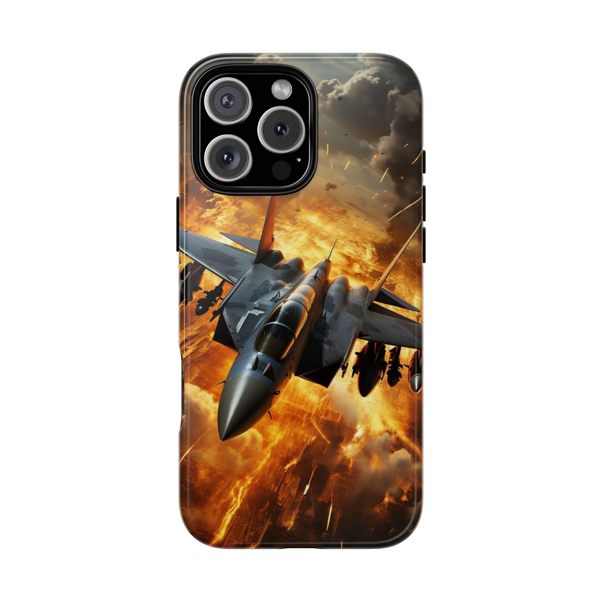 F-15 Fighter Jet Tough Cases for iPhones, Samsung, and Pixel
