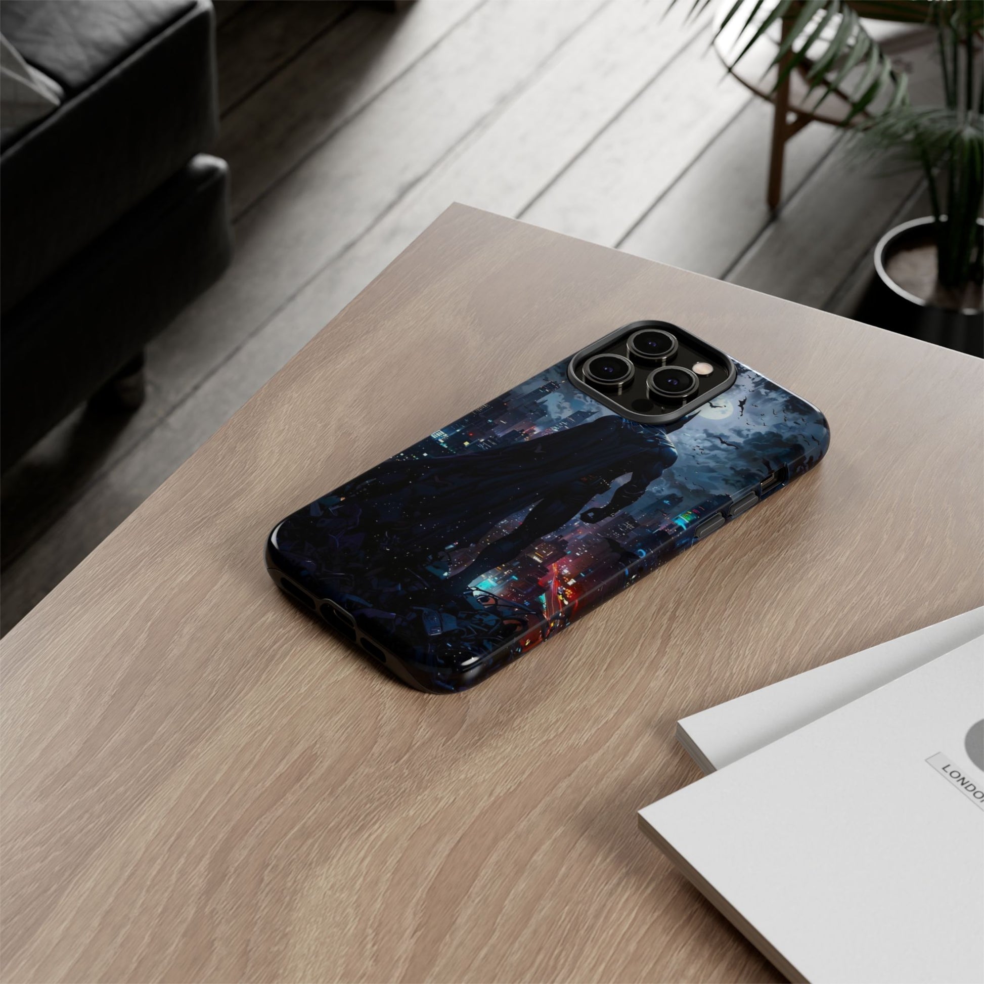 Gotham City Batman Tough Cases for iPhones, Samsung, and Pixel