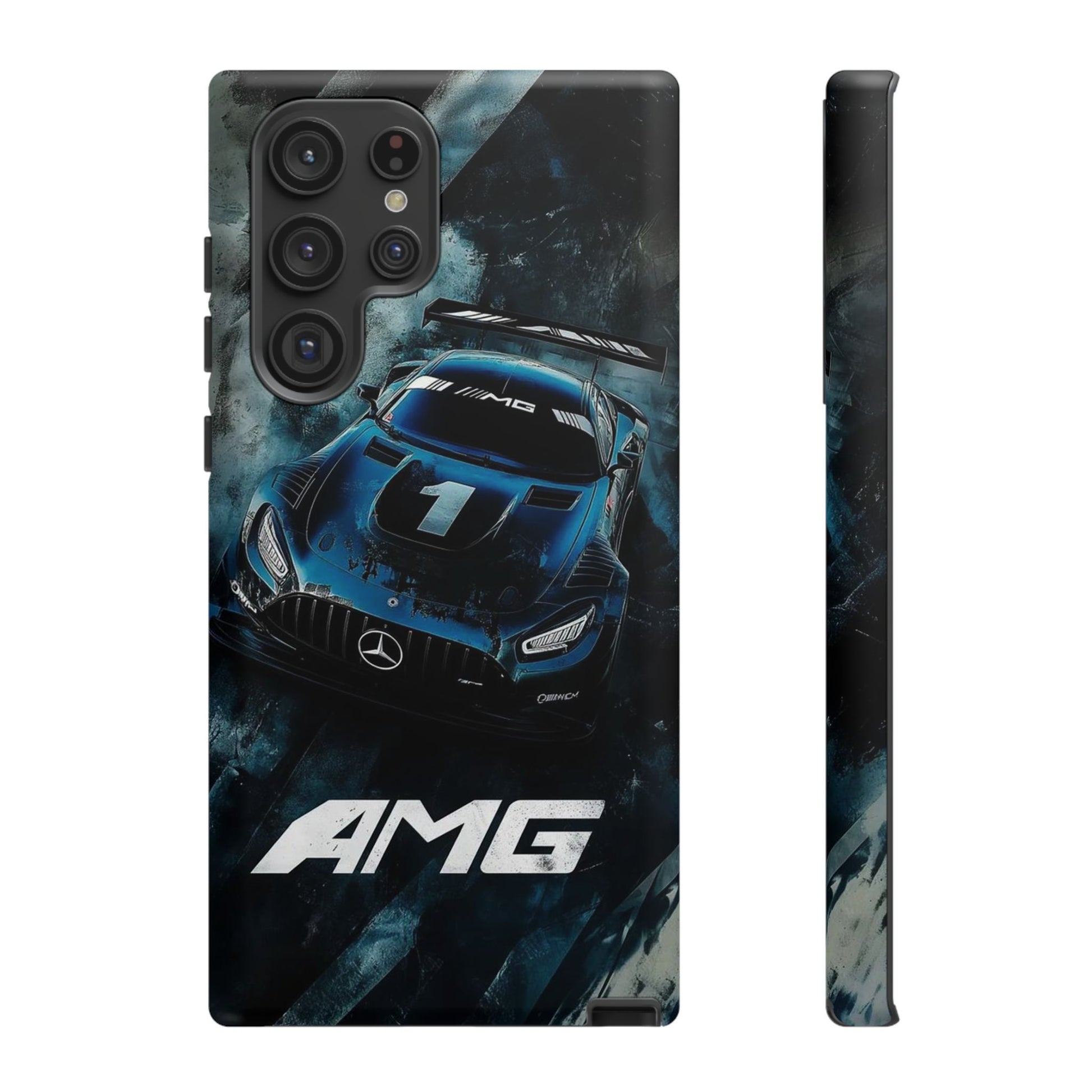 Mercedes AMG Racing Car Tough Cases for iPhones, Samsung, and Pixel