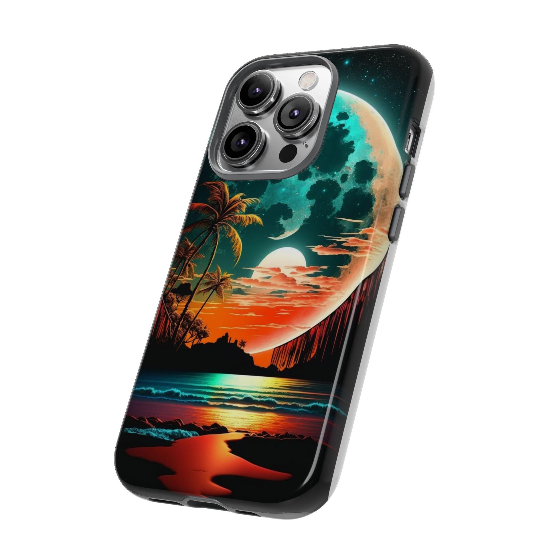 Fantasy Beach Sunset Landscape Phone Case for iPhone, Samsung Galaxy, & Pixel Phones