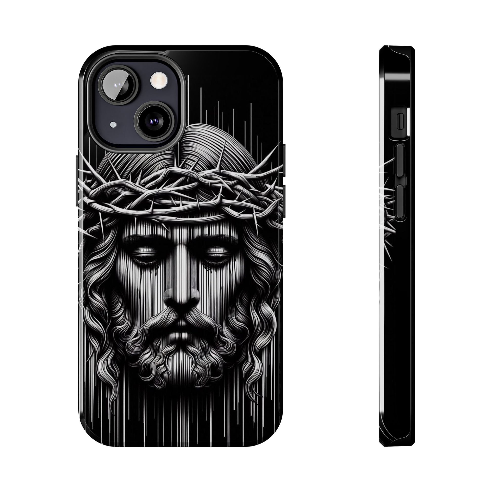Jesus The King Crown Christian Phone Cases for iPhones & Samsung Phones