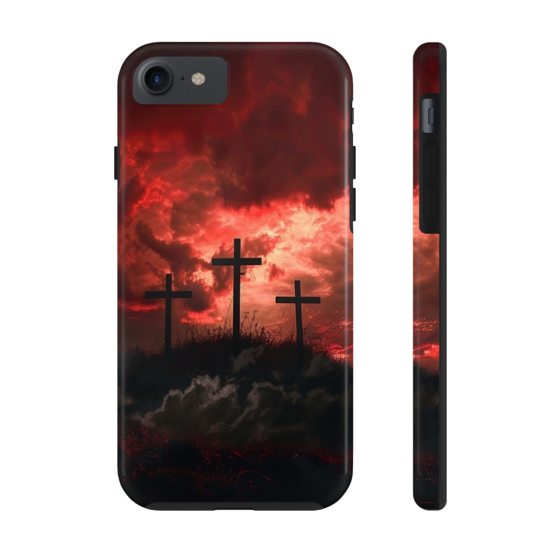 Crosses on Calvary Christian Phone Case for iPhone & Samsung Galaxy Phones